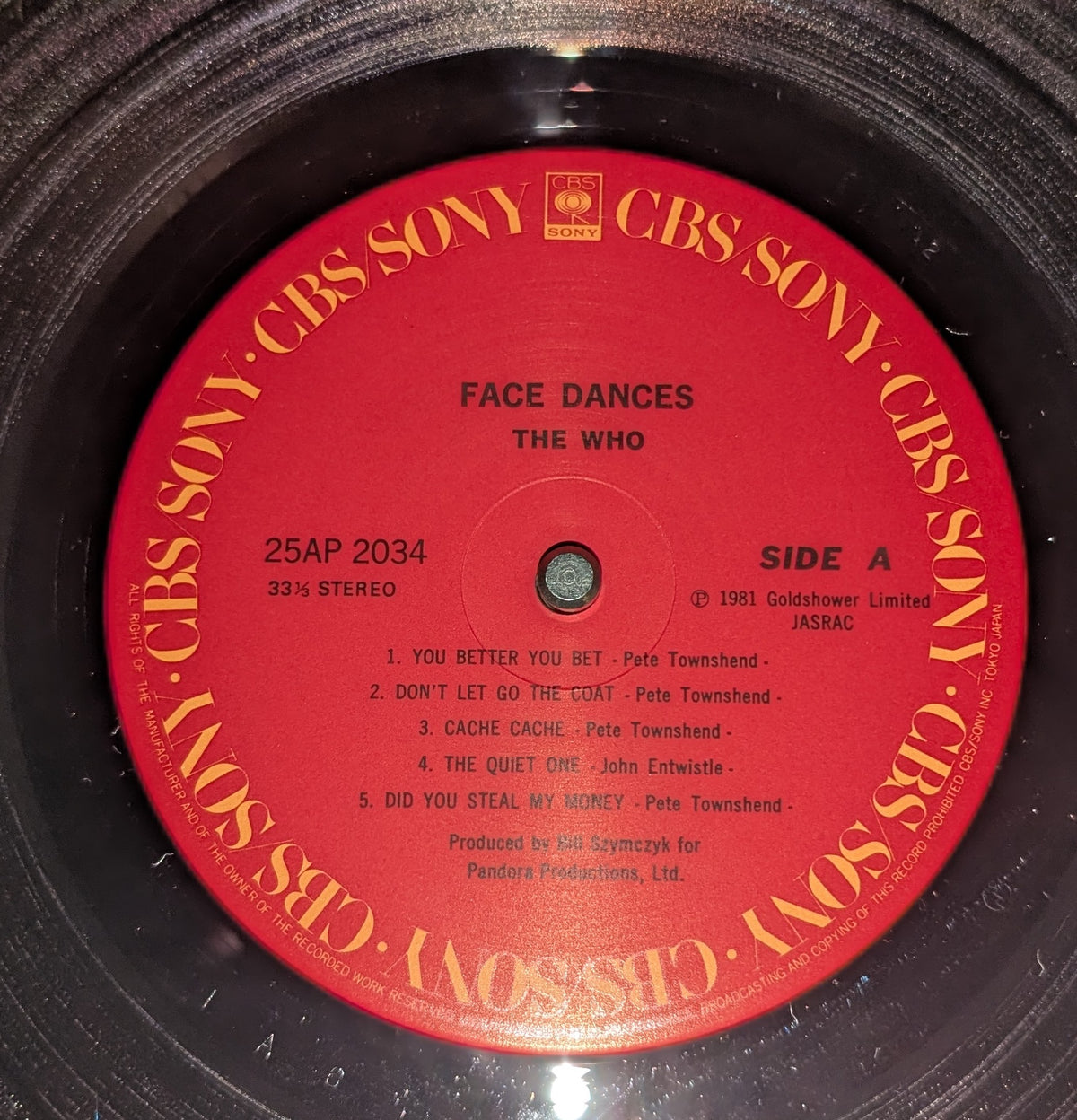 The Who - Face Dances
