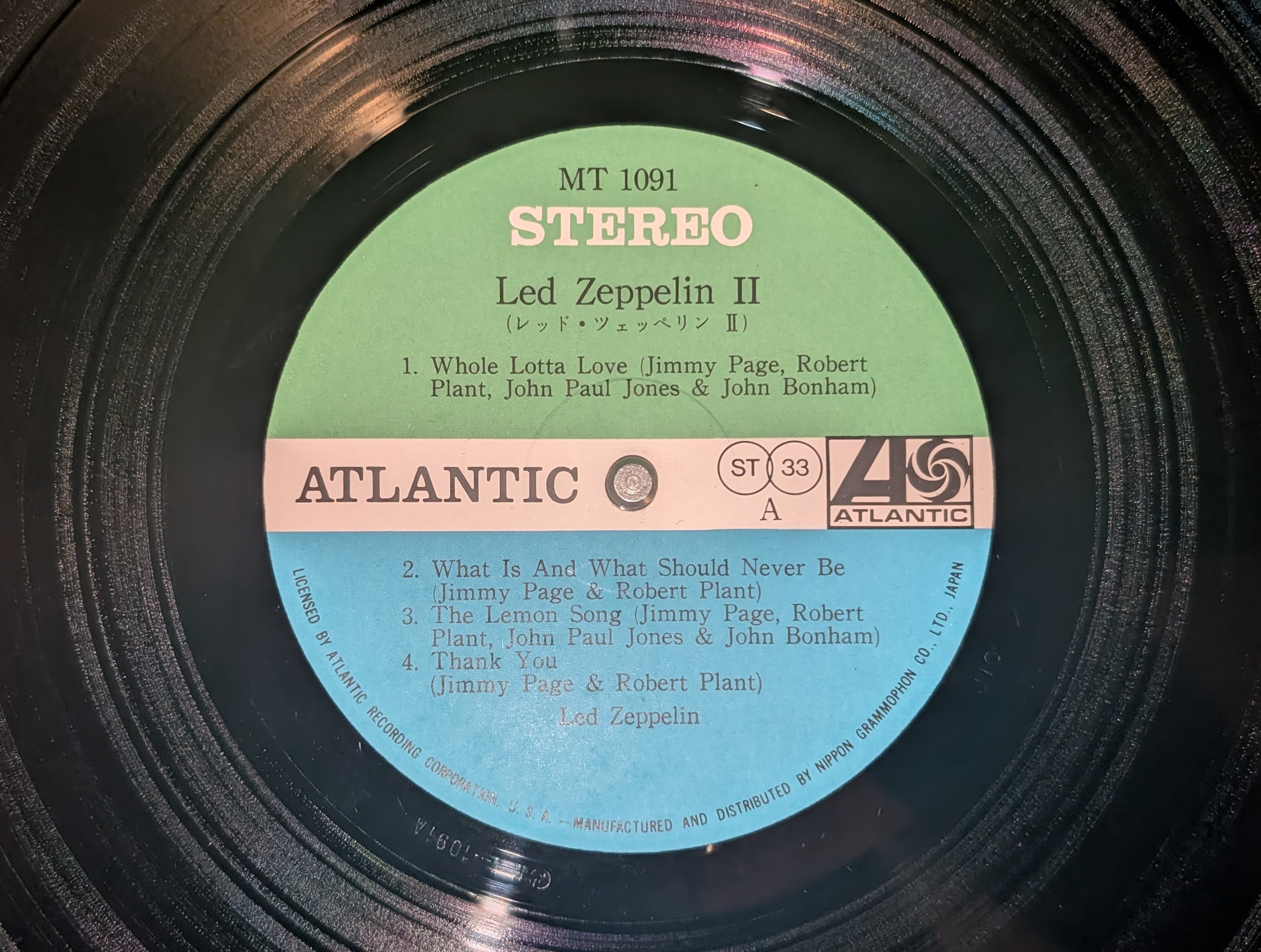 Led Zeppelin - Led Zeppelin II レッド・ツェッペリン Ⅱ ** Sold **