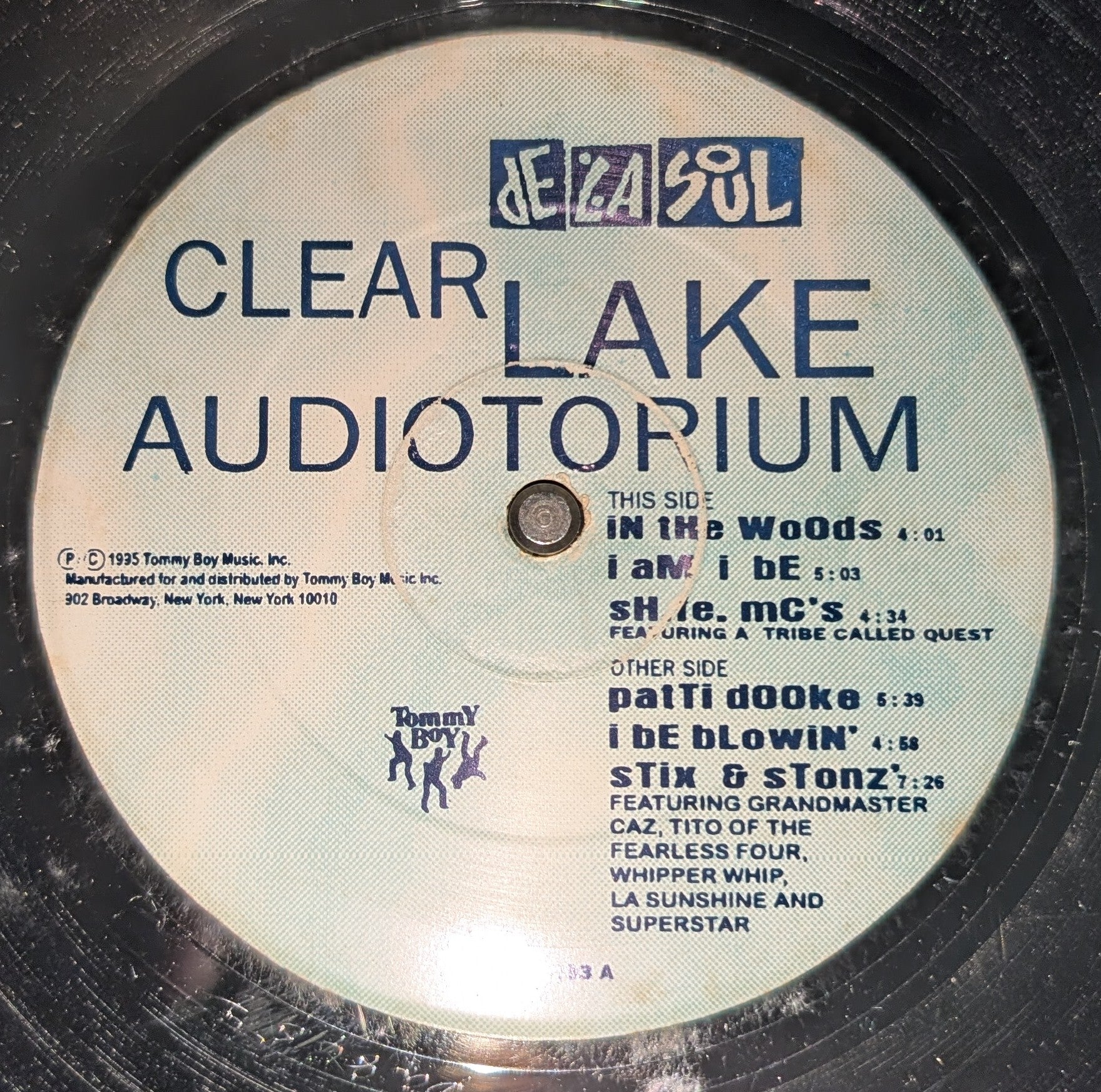 De La Soul - Clear Lake Audiotorium