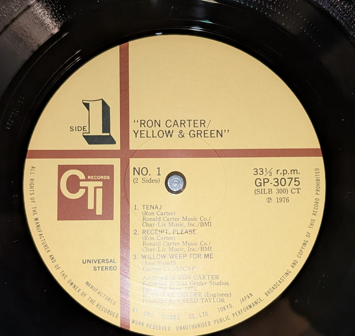 Ron Carter - Yellow & Green