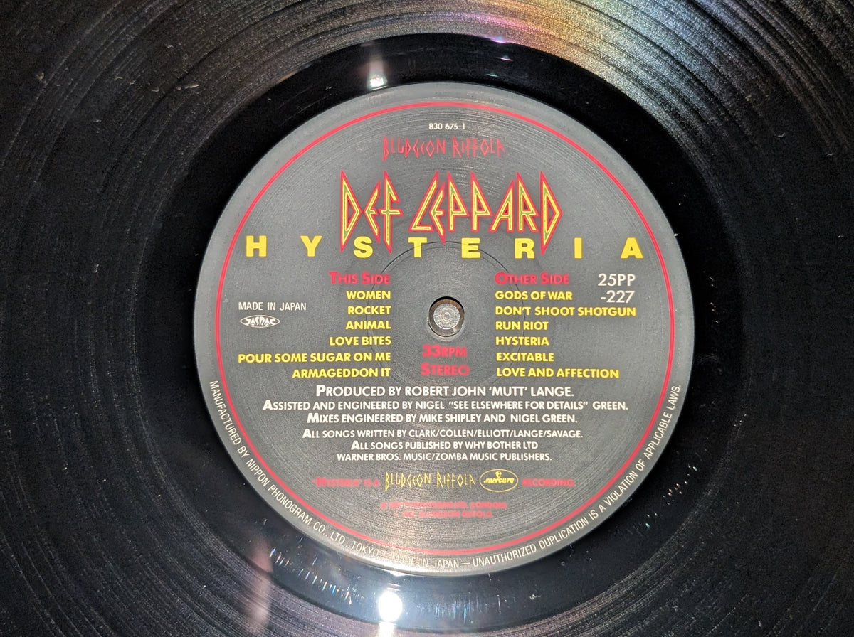 Def Leppard - Hysteria
