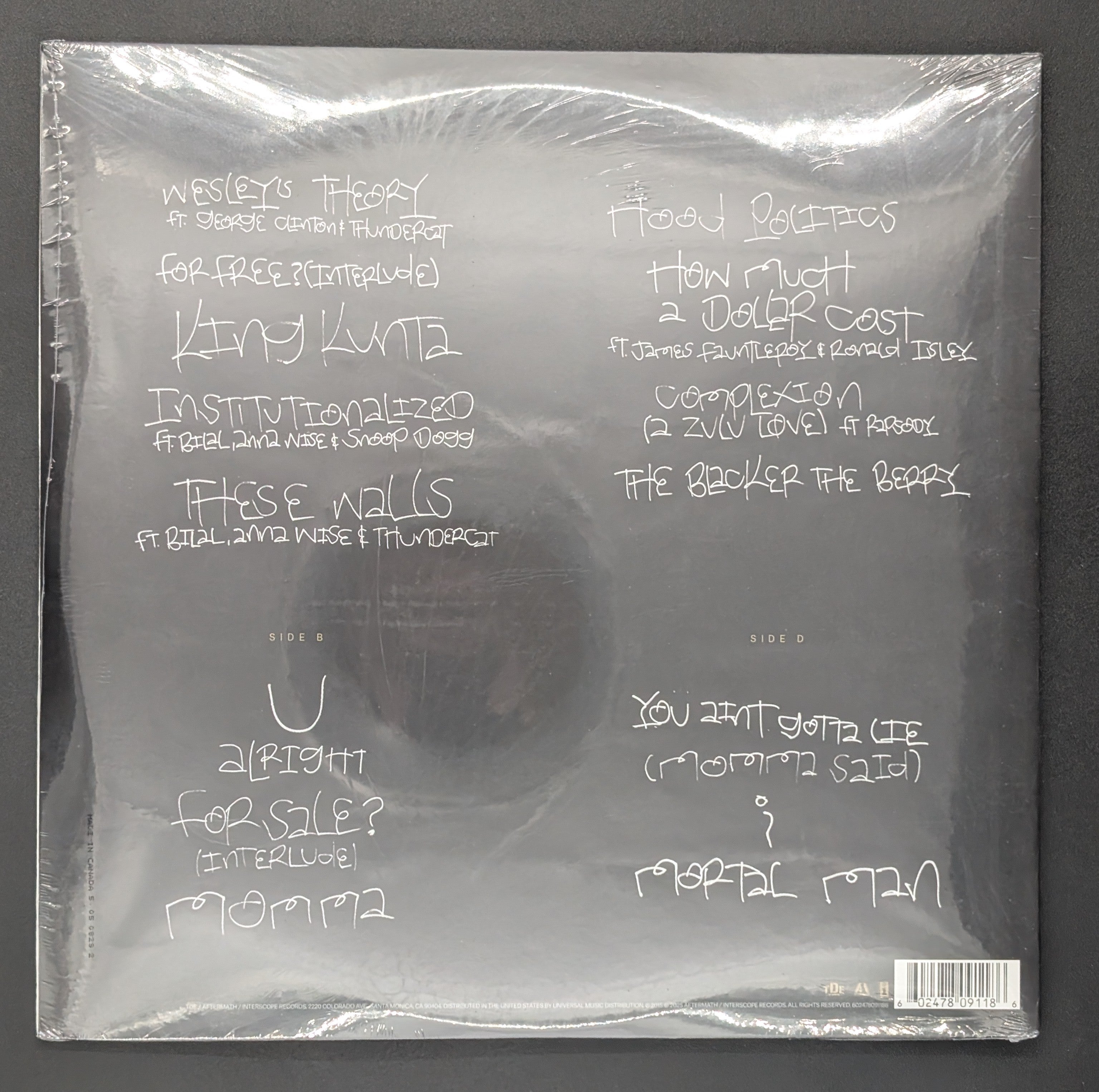 Kendrick Lamar - To Pimp A Butterfly