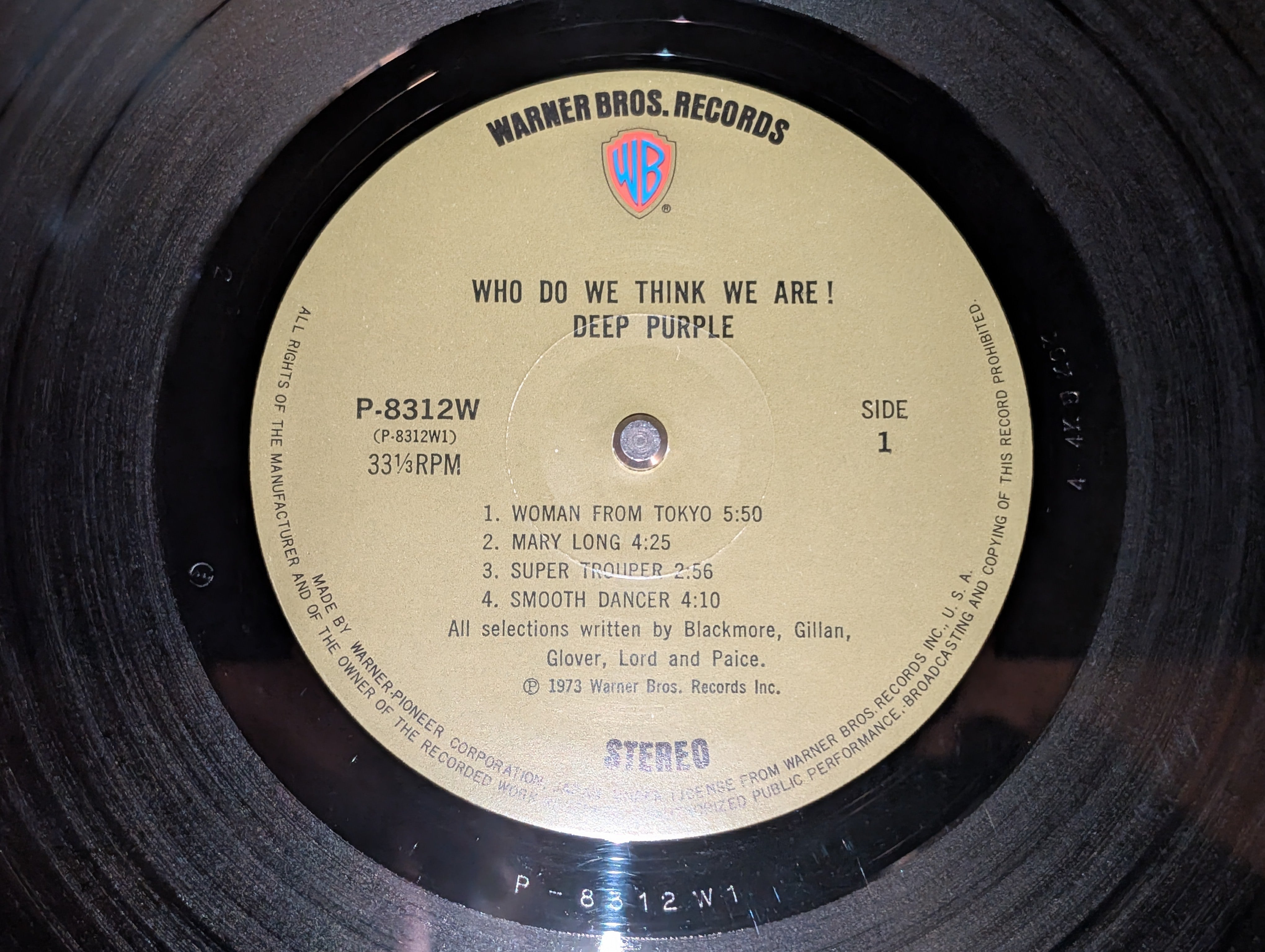 Deep Purple - Who Do We Think We Are