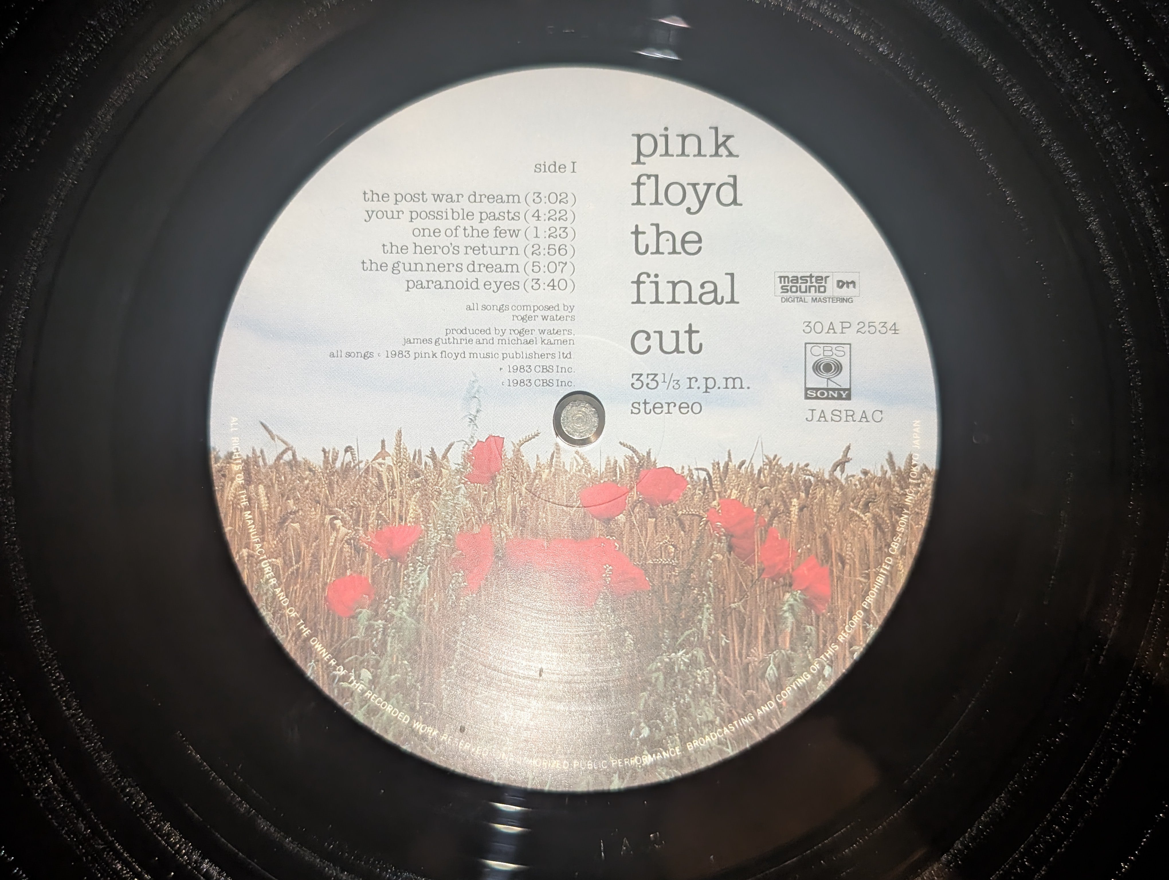 Pink Floyd - The Final Cut (Mastersound)