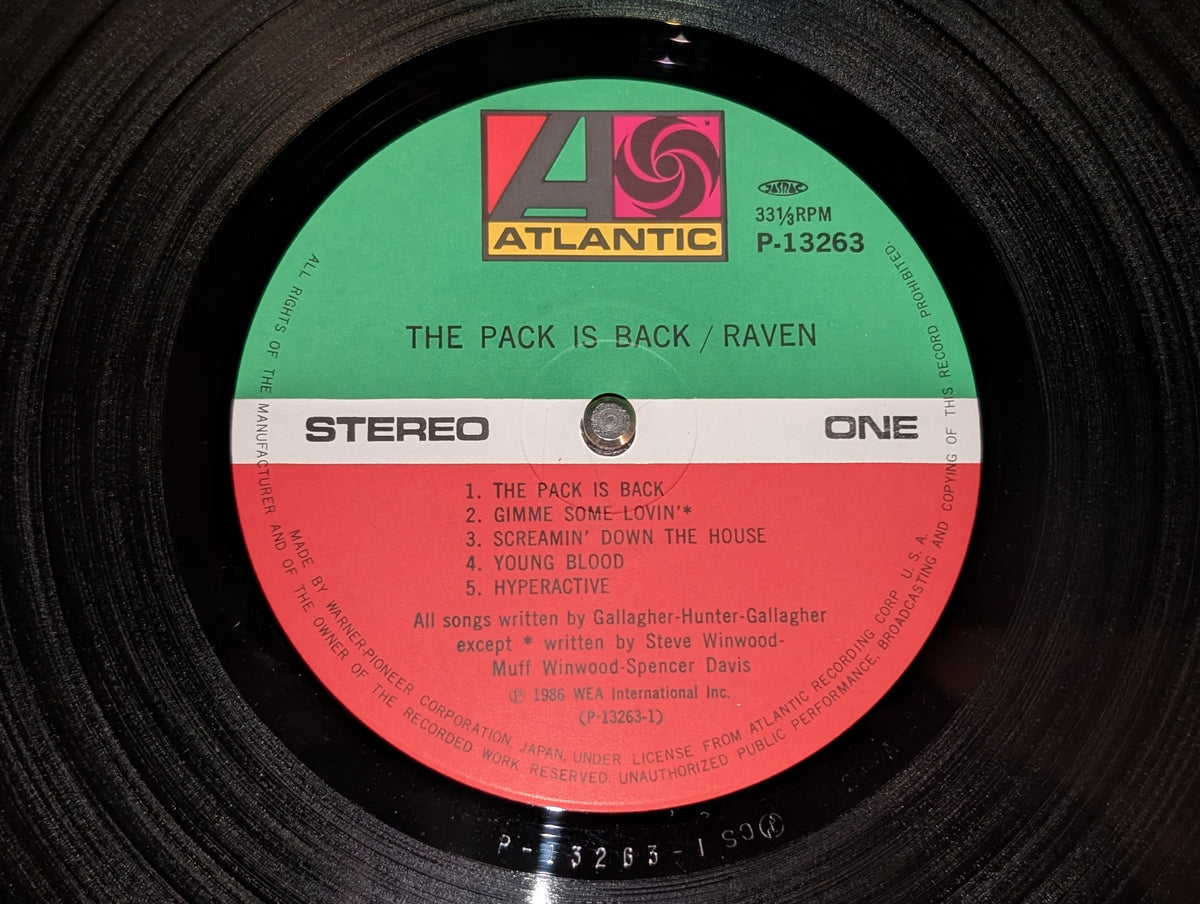 Raven - The Pack Is Back