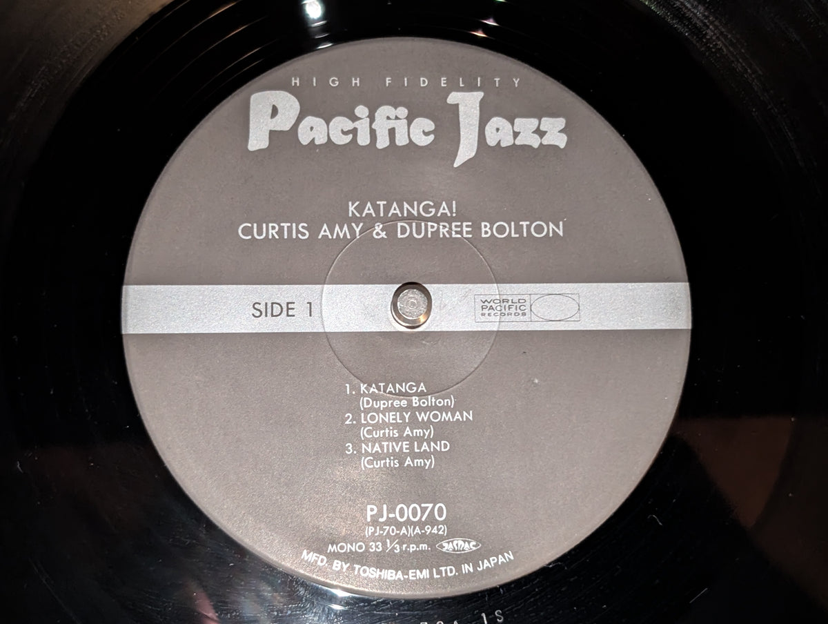 Curtis Amy & Dupree Bolton - Katanga!