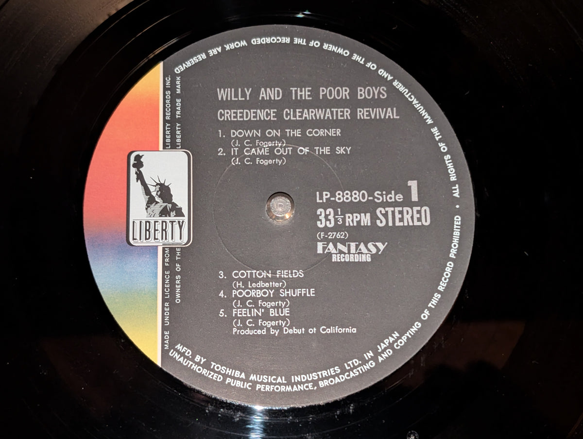 Creedence Clearwater Revival - Willy And The Poor Boys