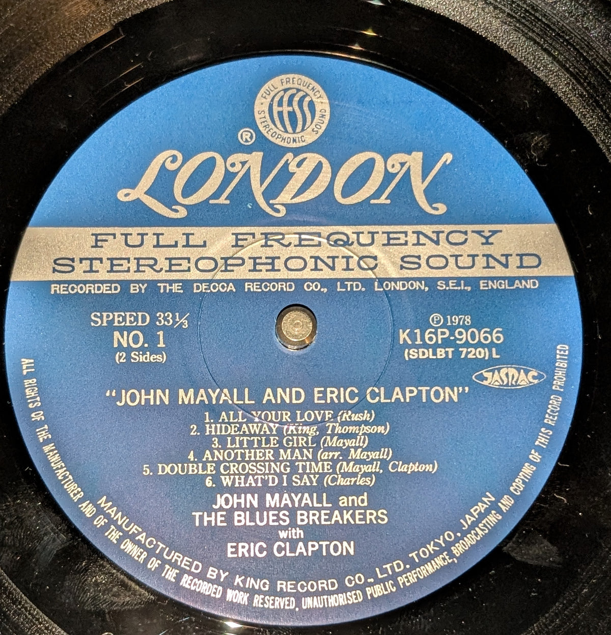 John Mayall With Eric Clapton - Blues Breakers
