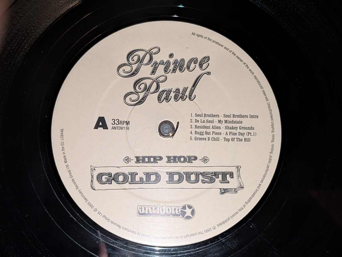Prince Paul - Hip Hop Gold Dust