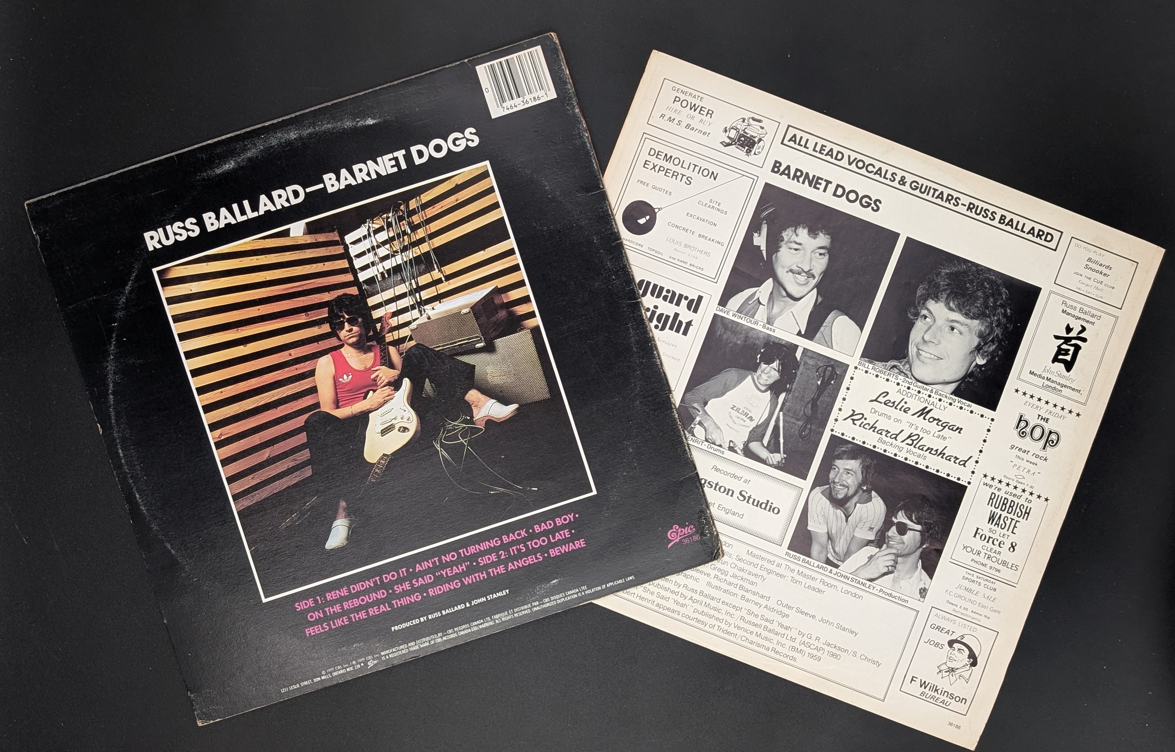 Russ Ballard - Barnet Dogs