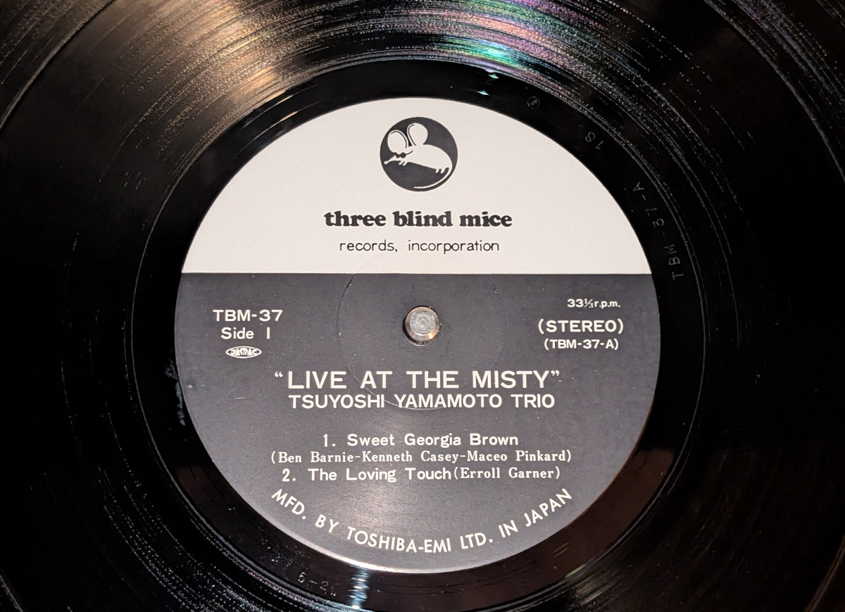 Tsuyoshi Yamamoto Trio - Live At The Misty (1st Press)