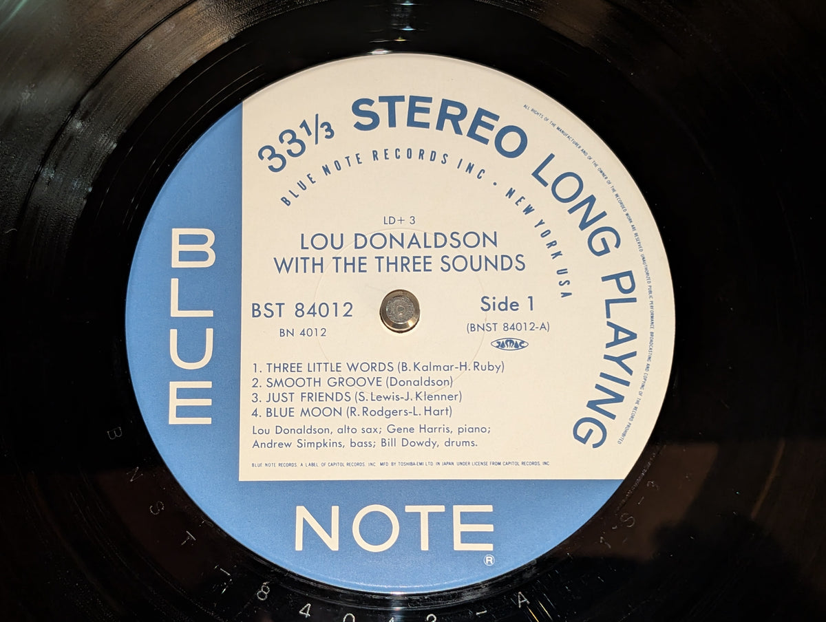 Lou Donaldson With The Three Sounds - LD+3