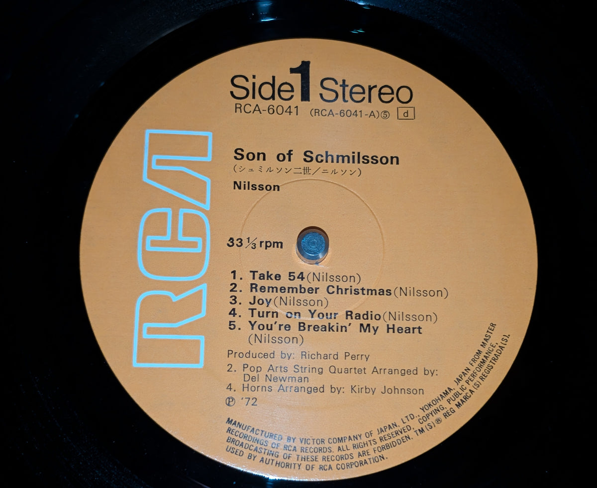 Harry Nilsson - Son Of Schmilsson *