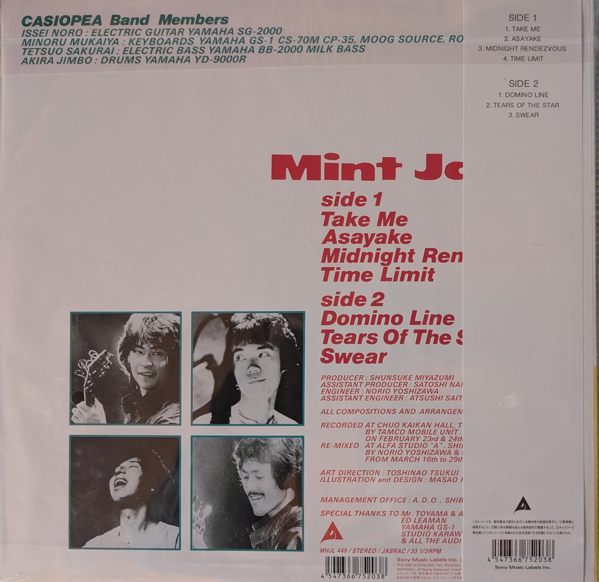 Casiopea - Mint Jams