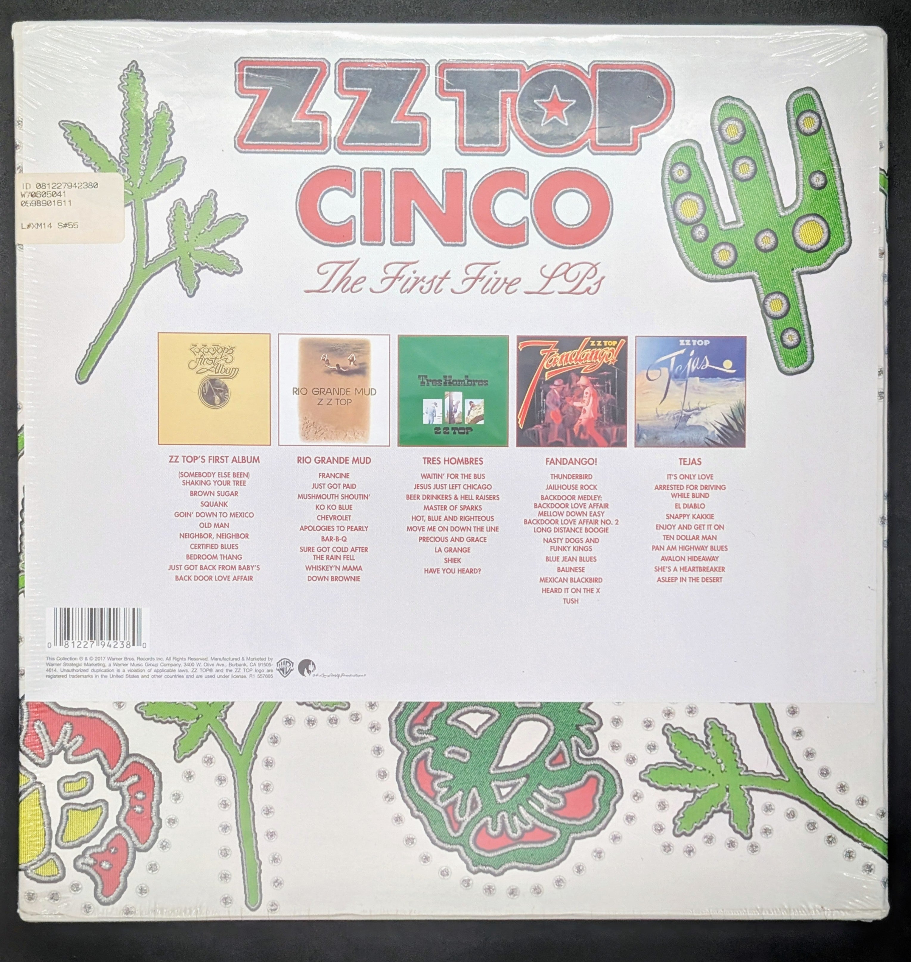 ZZ Top - Cinco (The First Five LPs)