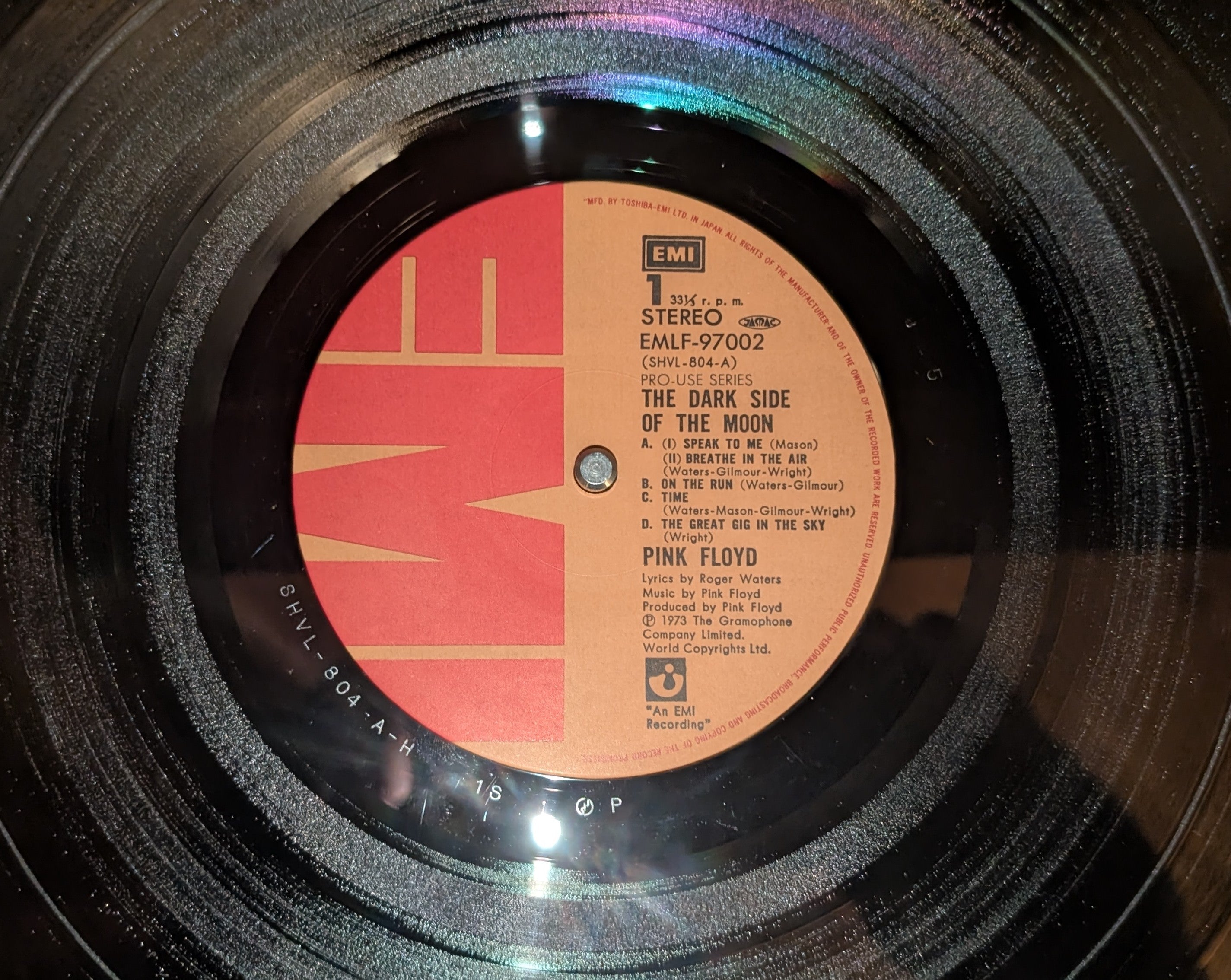 Pink Floyd - The Dark Side Of The Moon (Pro Use Series) ** Sold **