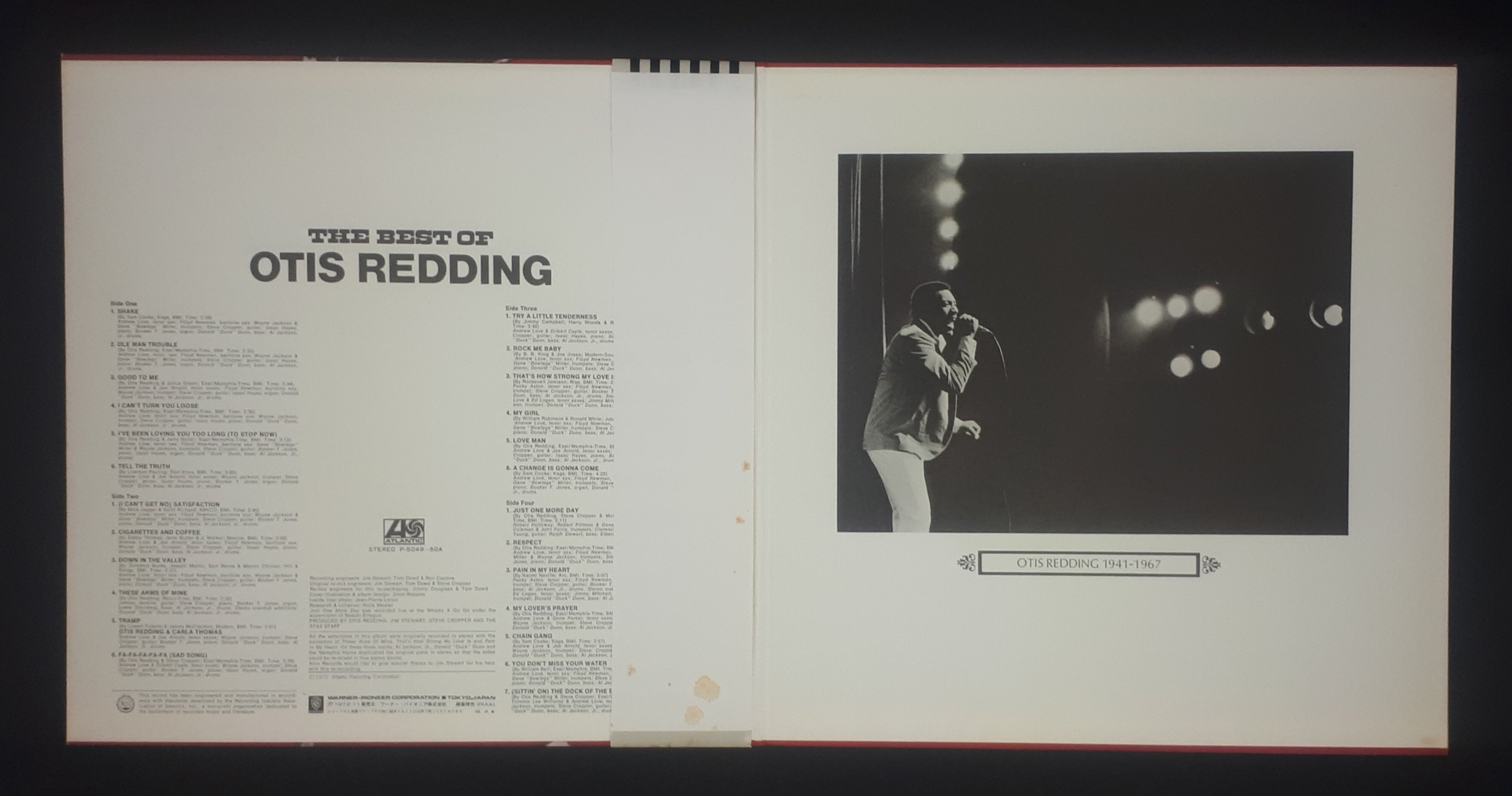 Otis Redding - The Best Of Otis Redding ベスト・オブ・オーティス・レディング