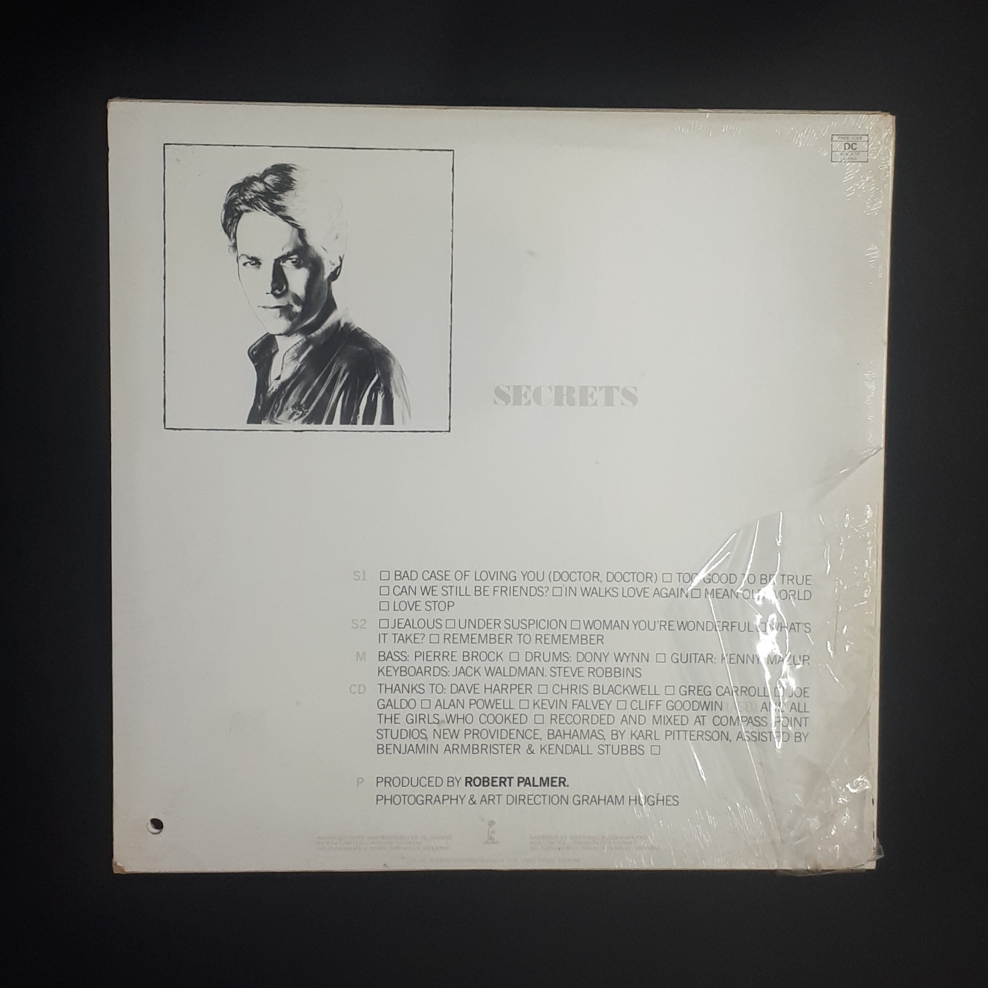 Robert Palmer - Secrets (Sealed Vintage)