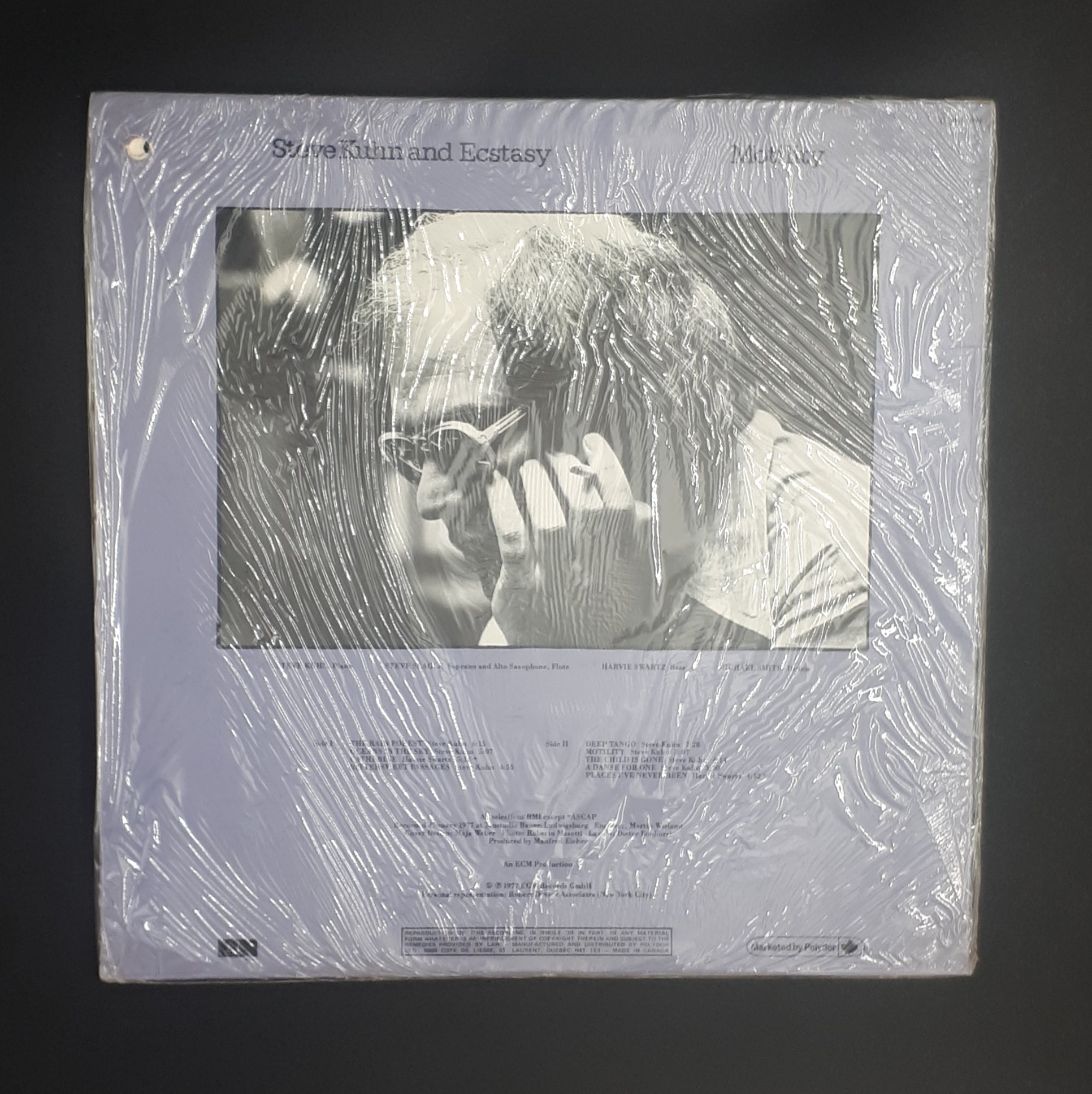 Steve Kuhn And Ecstasy - Motility (Sealed Vintage)