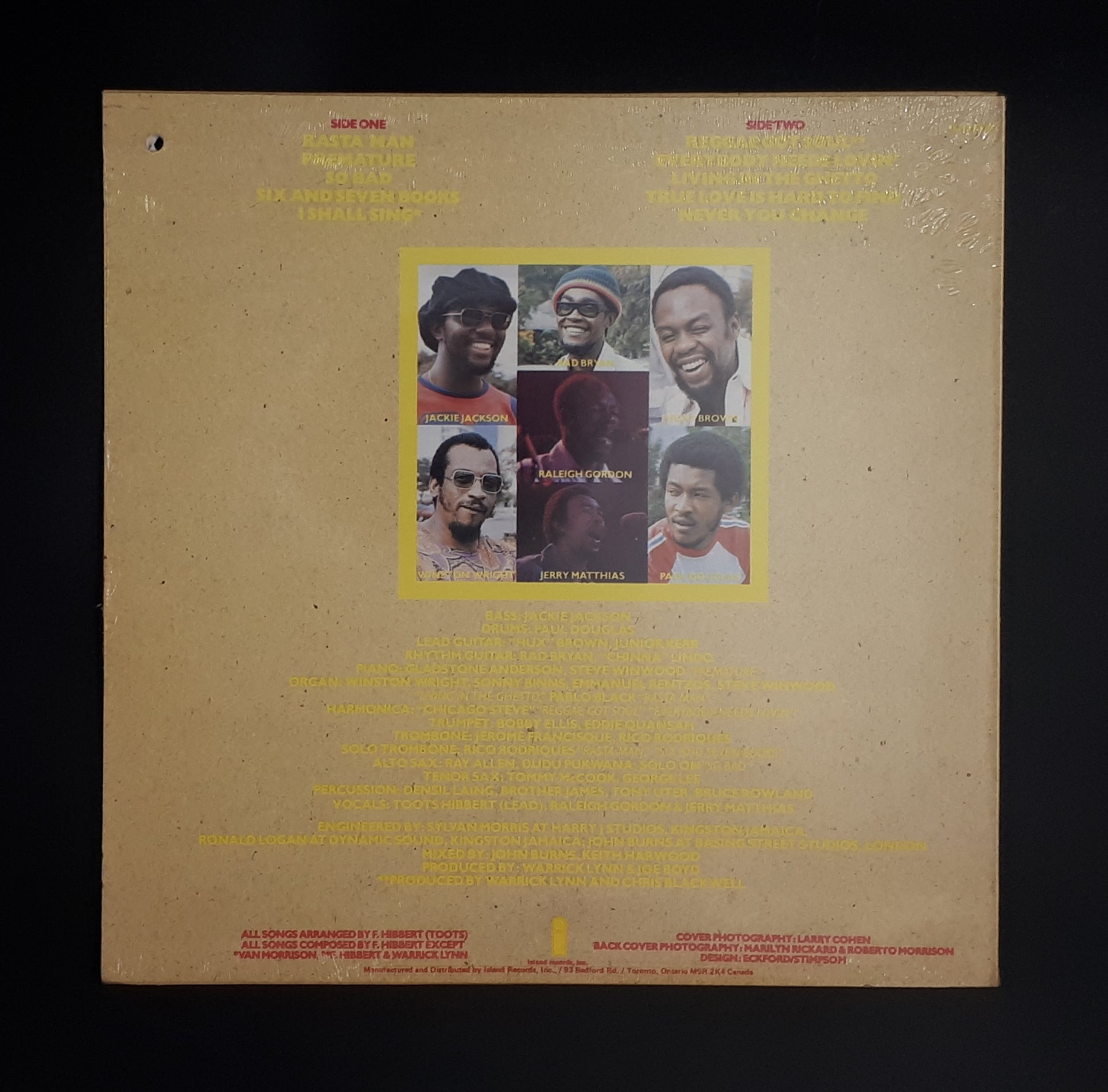 Toots & The Maytals -Reggae Got Soul (Sealed Vintage)