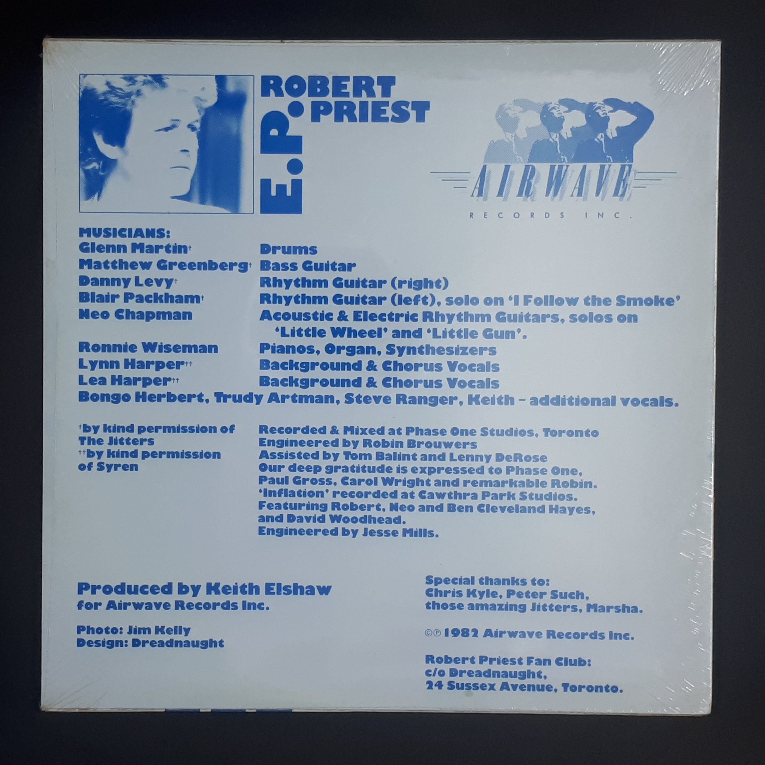 Robert Priest - Robert Priest (Vintage Sealed)