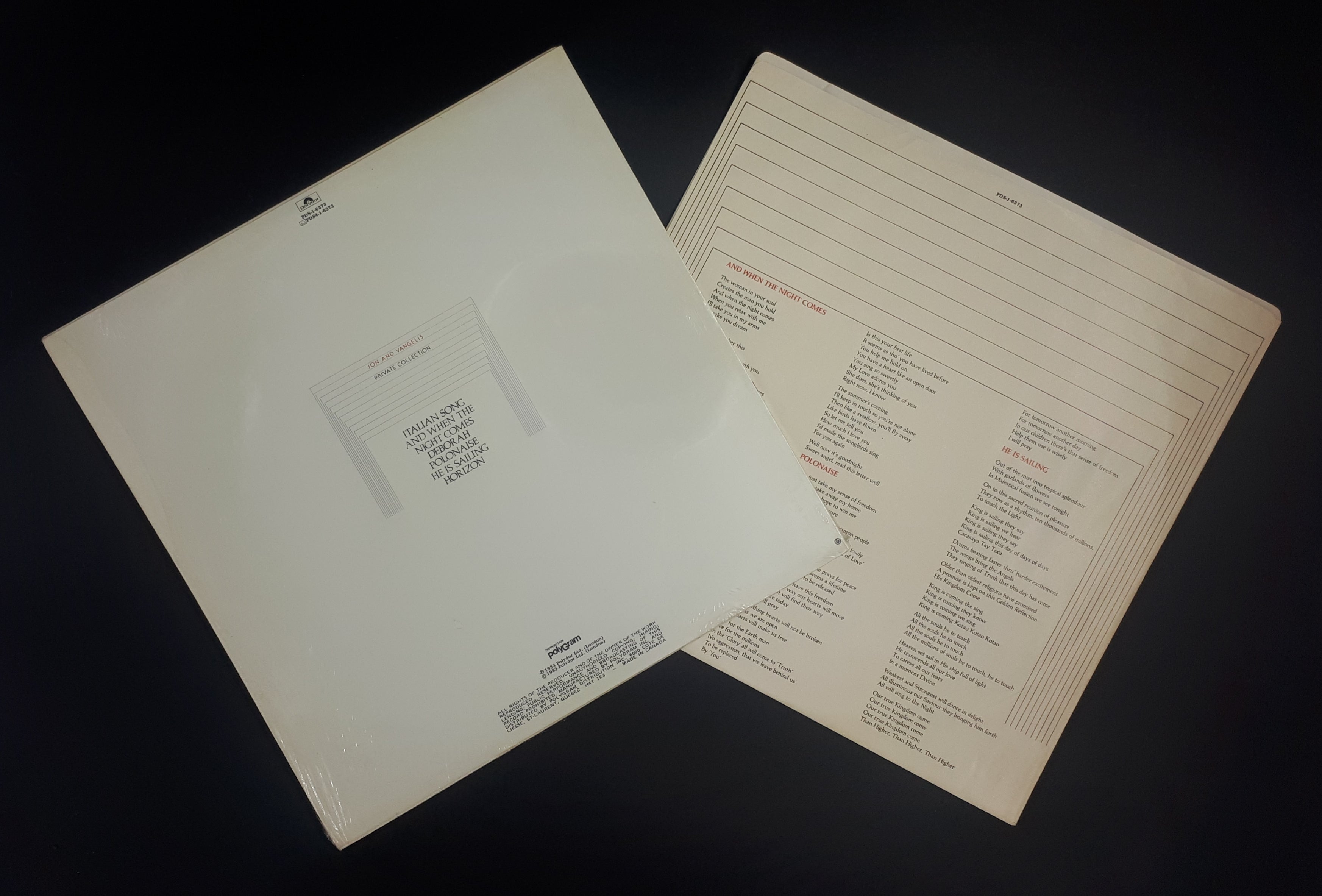 Jon & Vangelis - Private Collection