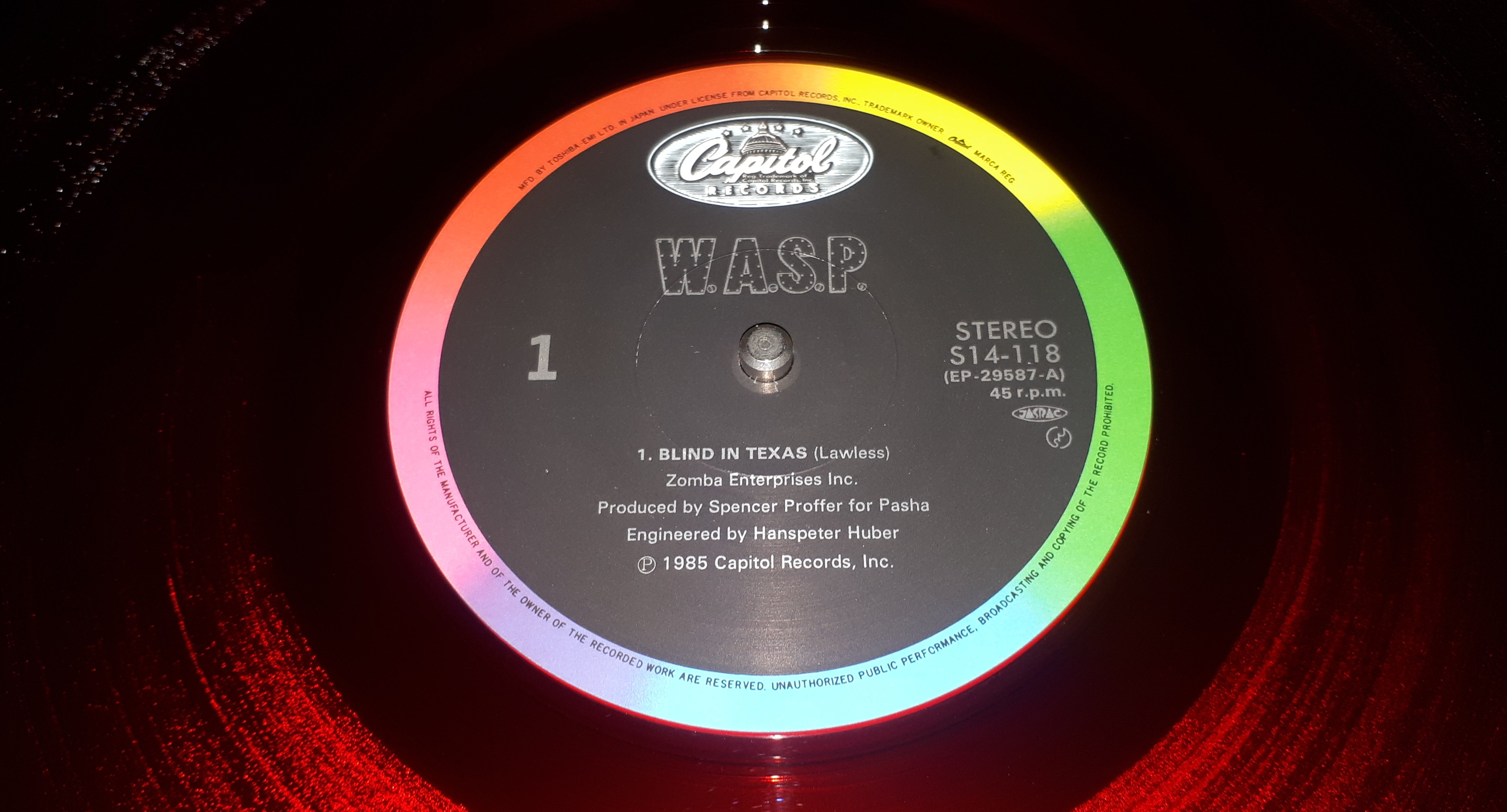 W.A.S.P. - Blind In Texas