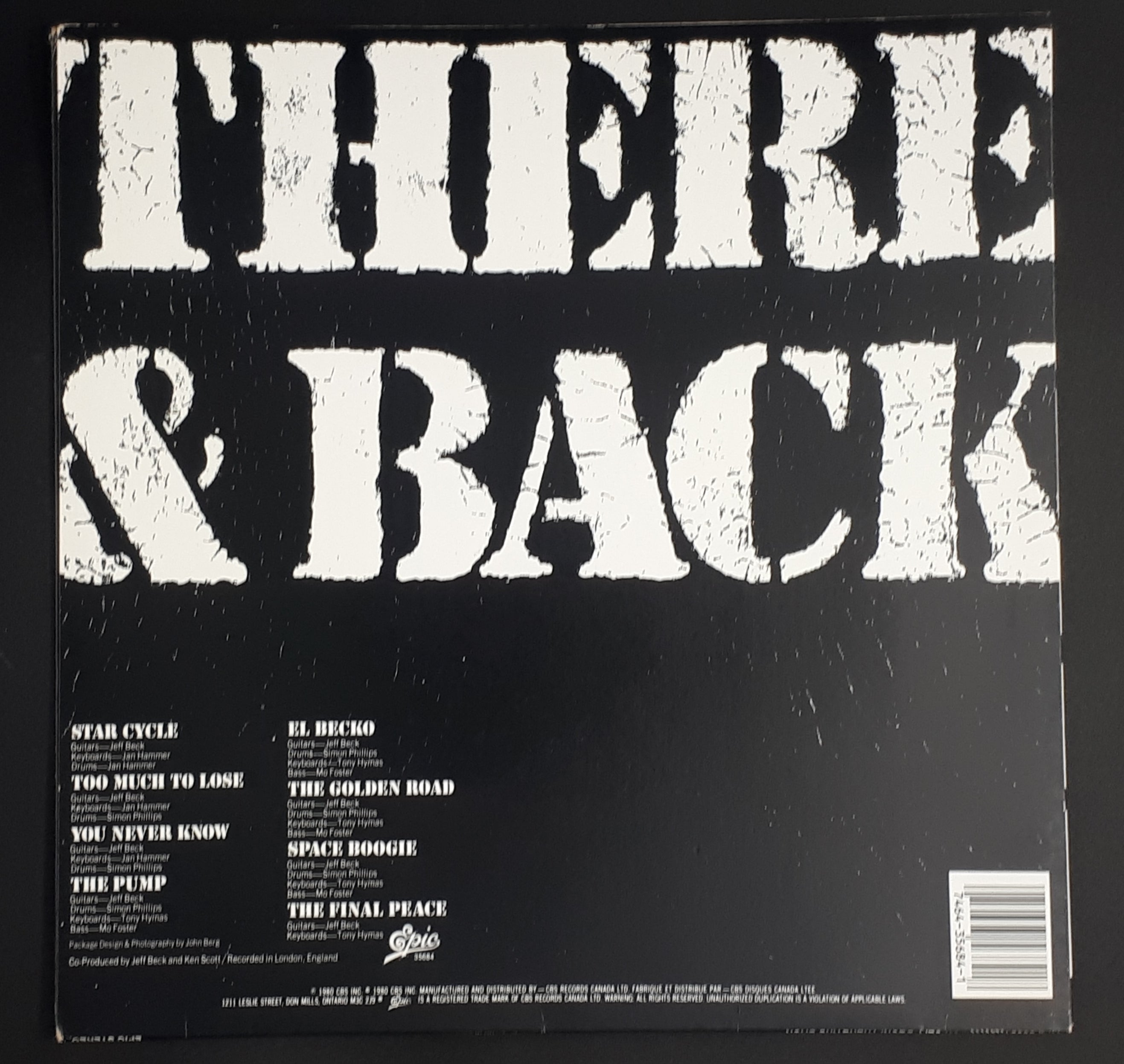 Jeff Beck - There And Back