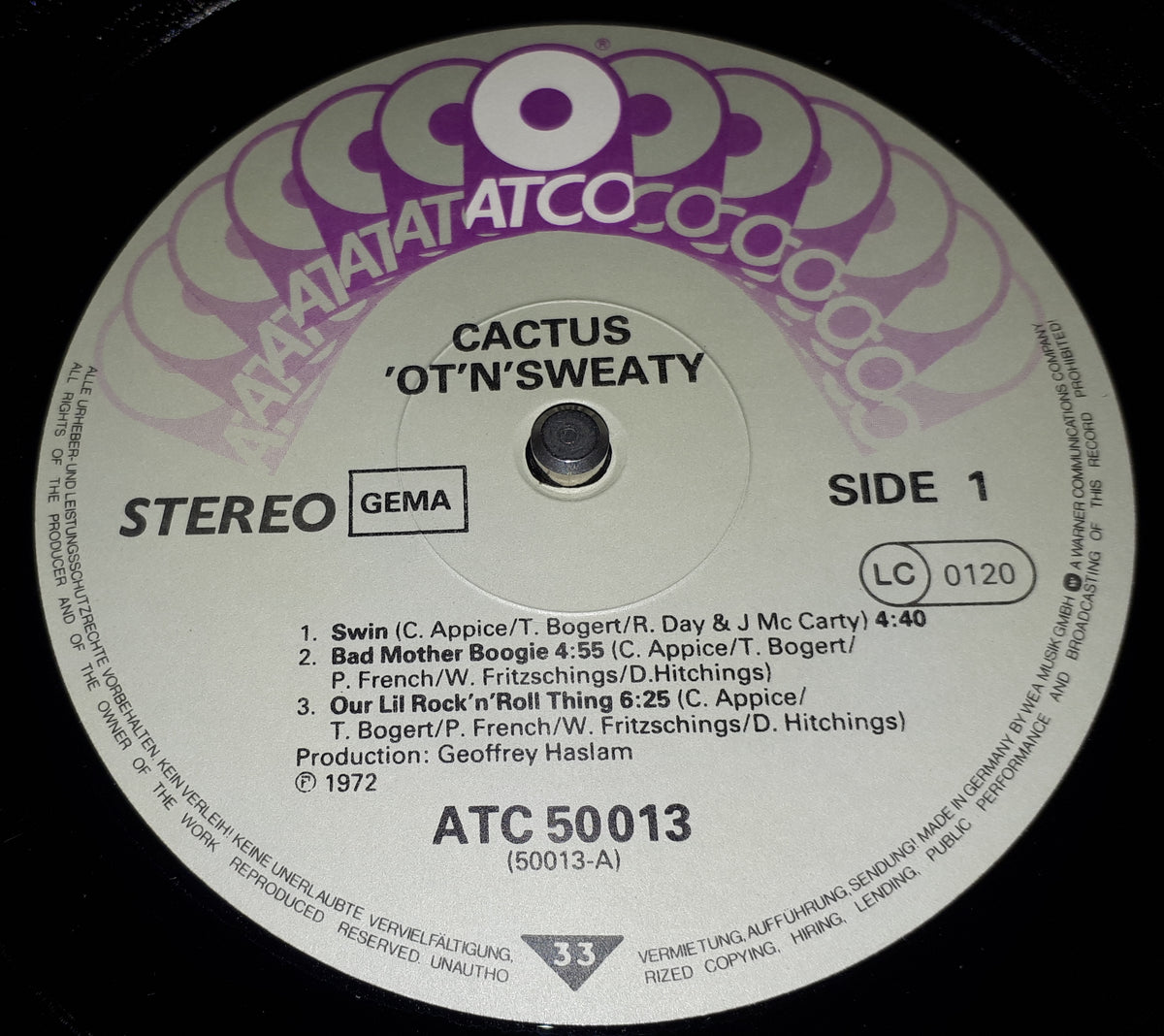 Cactus - Ot 'N' Sweaty