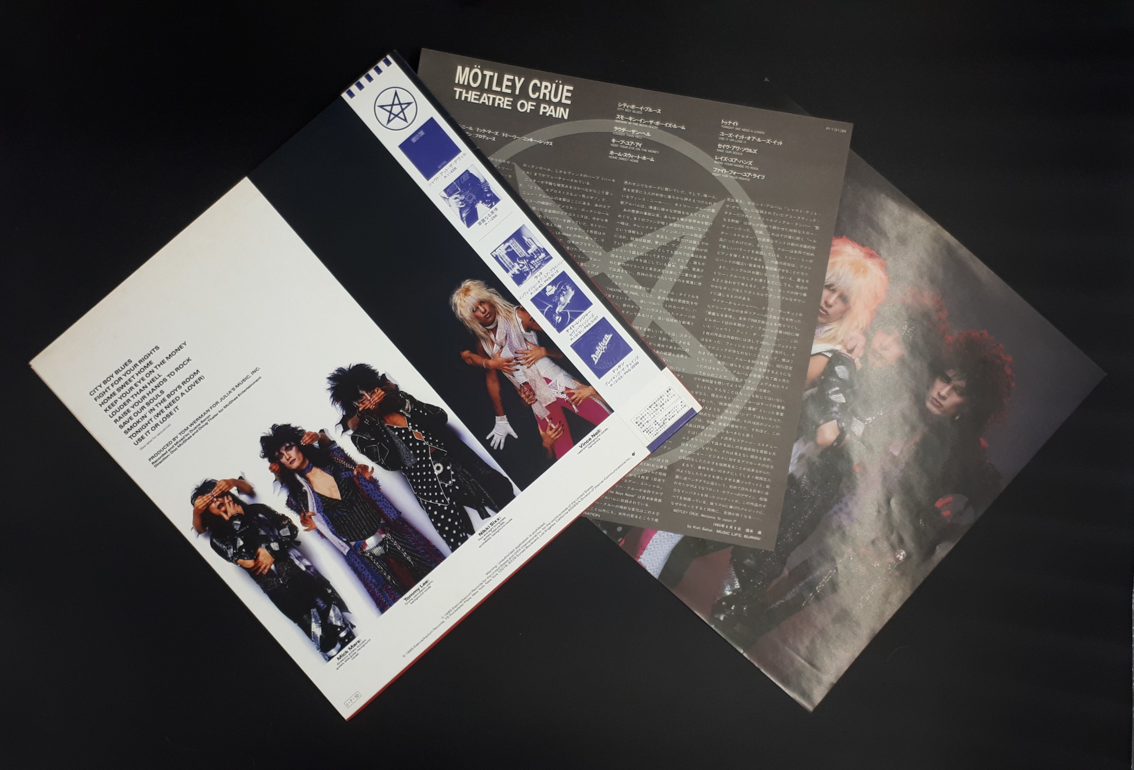 Mötley Crüe - Theatre Of Pain ** Sold **