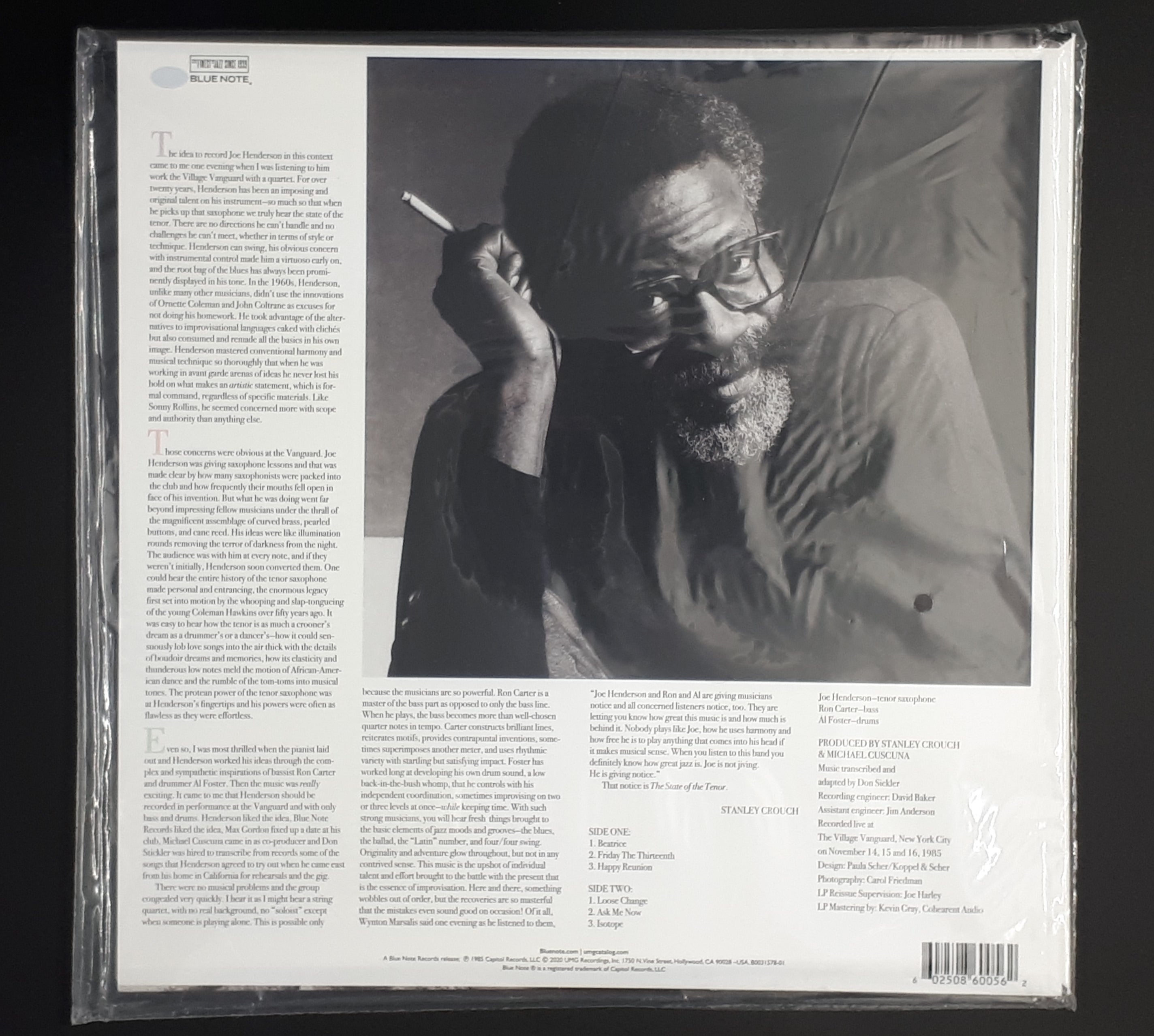 Joe Henderson - The State Of The Tenor (Live At The Village Vanguard Volume 1)