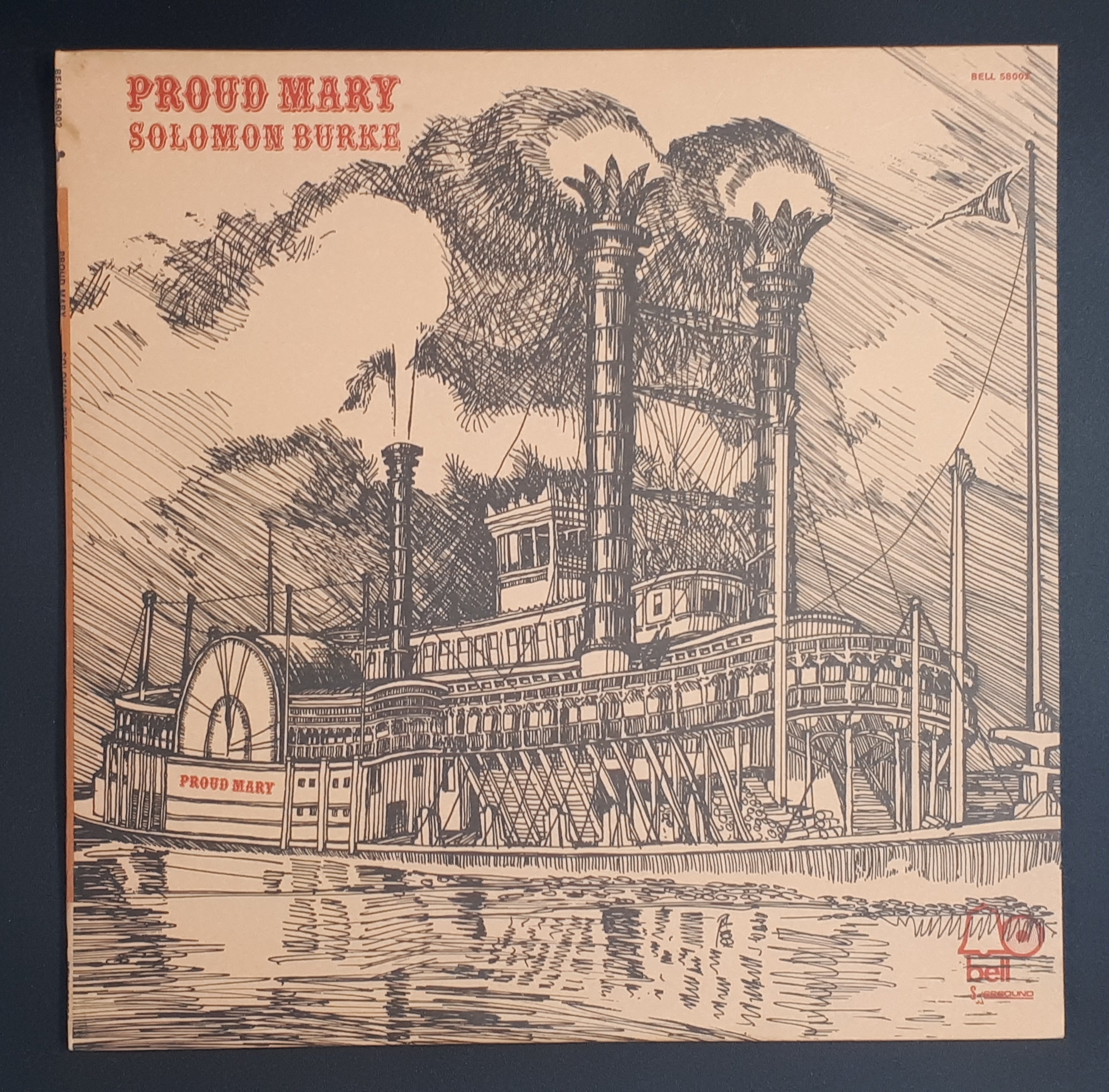 Solomon Burke - Proud Mary (Promo~Yellow Label)