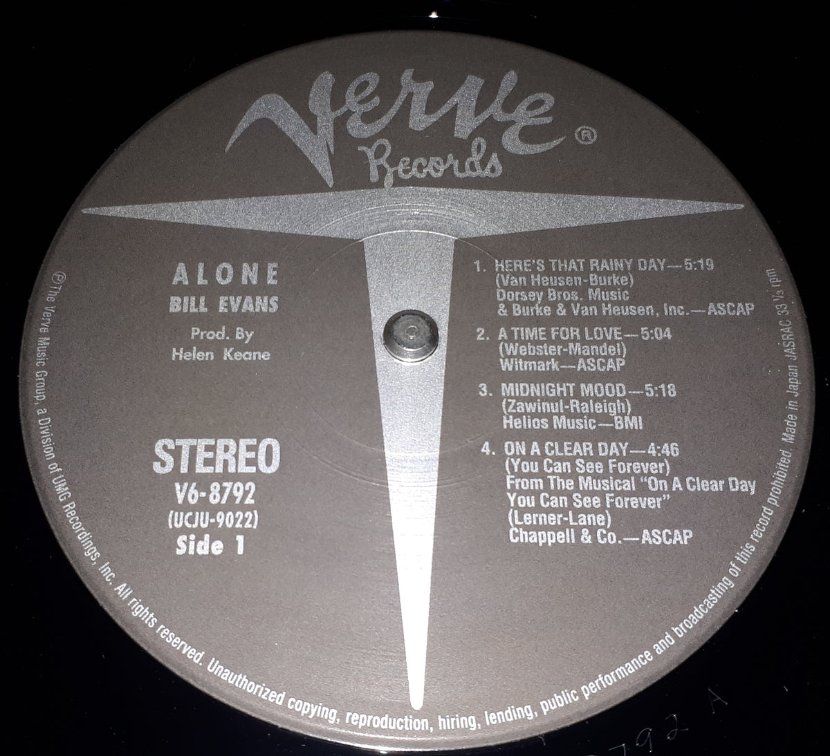 Bill Evans - Alone