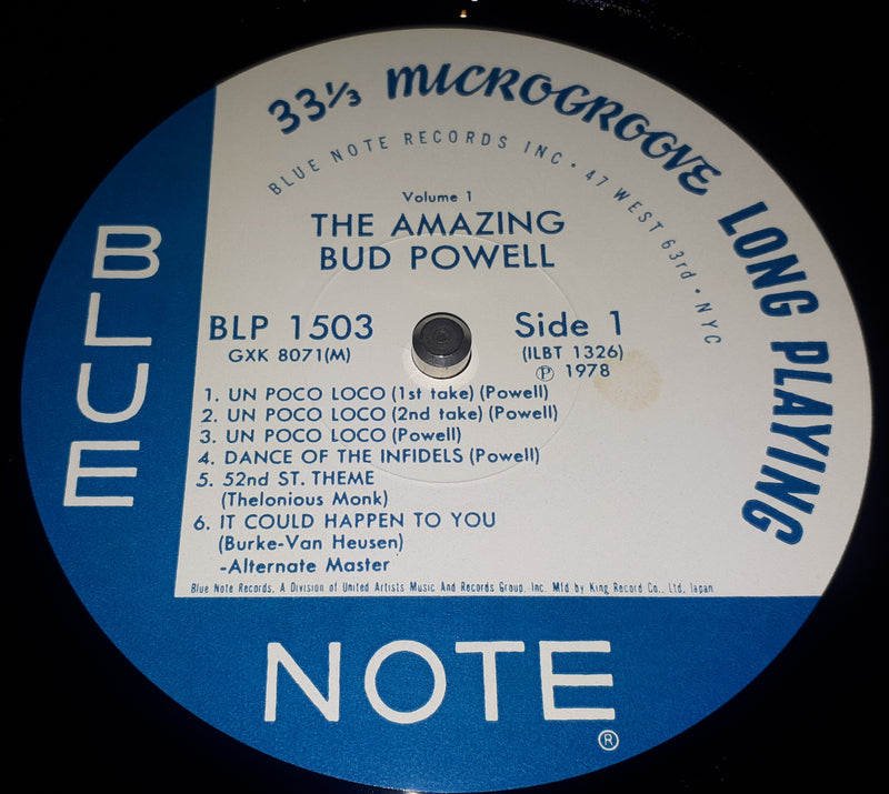 Bud Powell - The Amazing Bud Powell, Volume 1