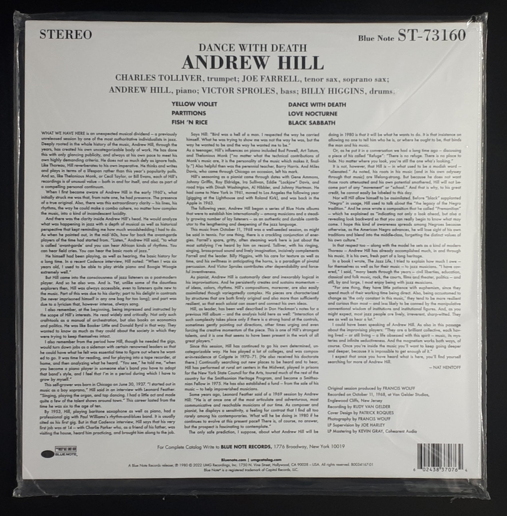 Andrew Hill - Dance With Death