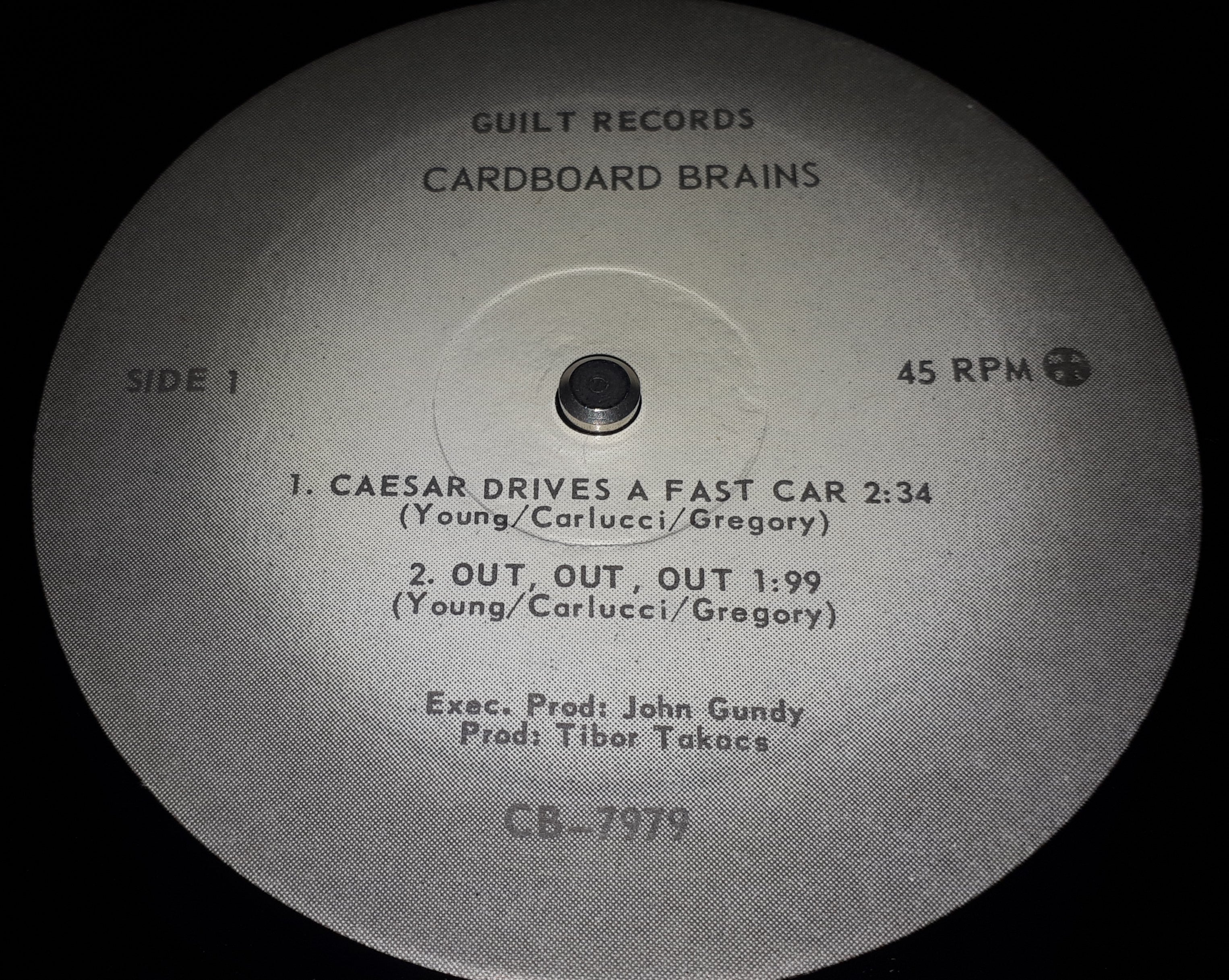 Cardboard Brains - The Black EP