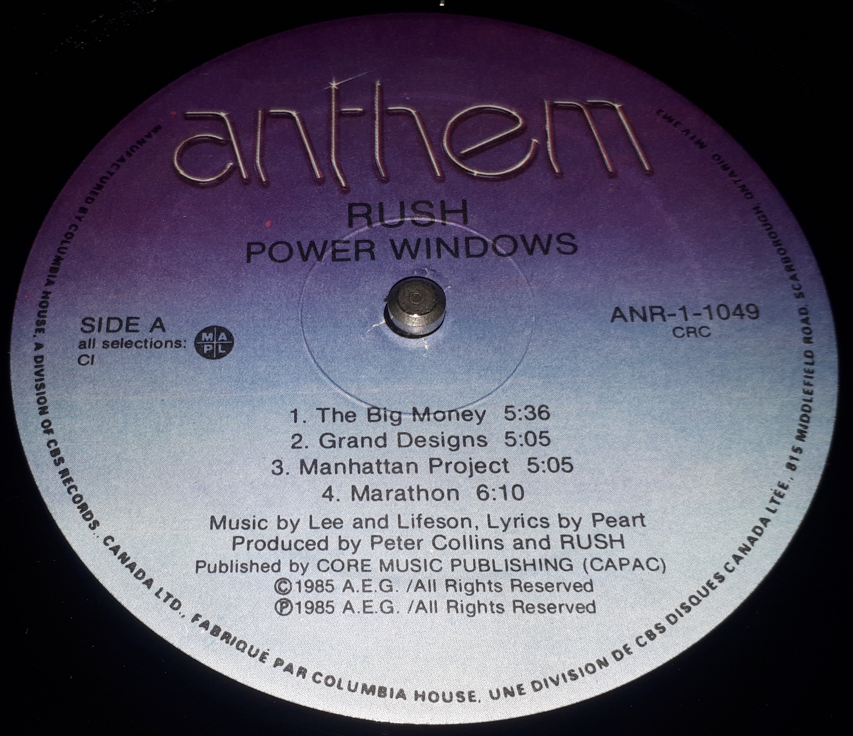 Rush - Power Windows