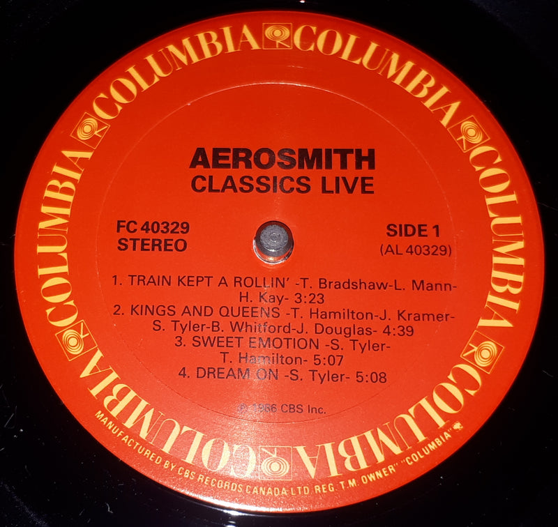 Aerosmith - Classics Live