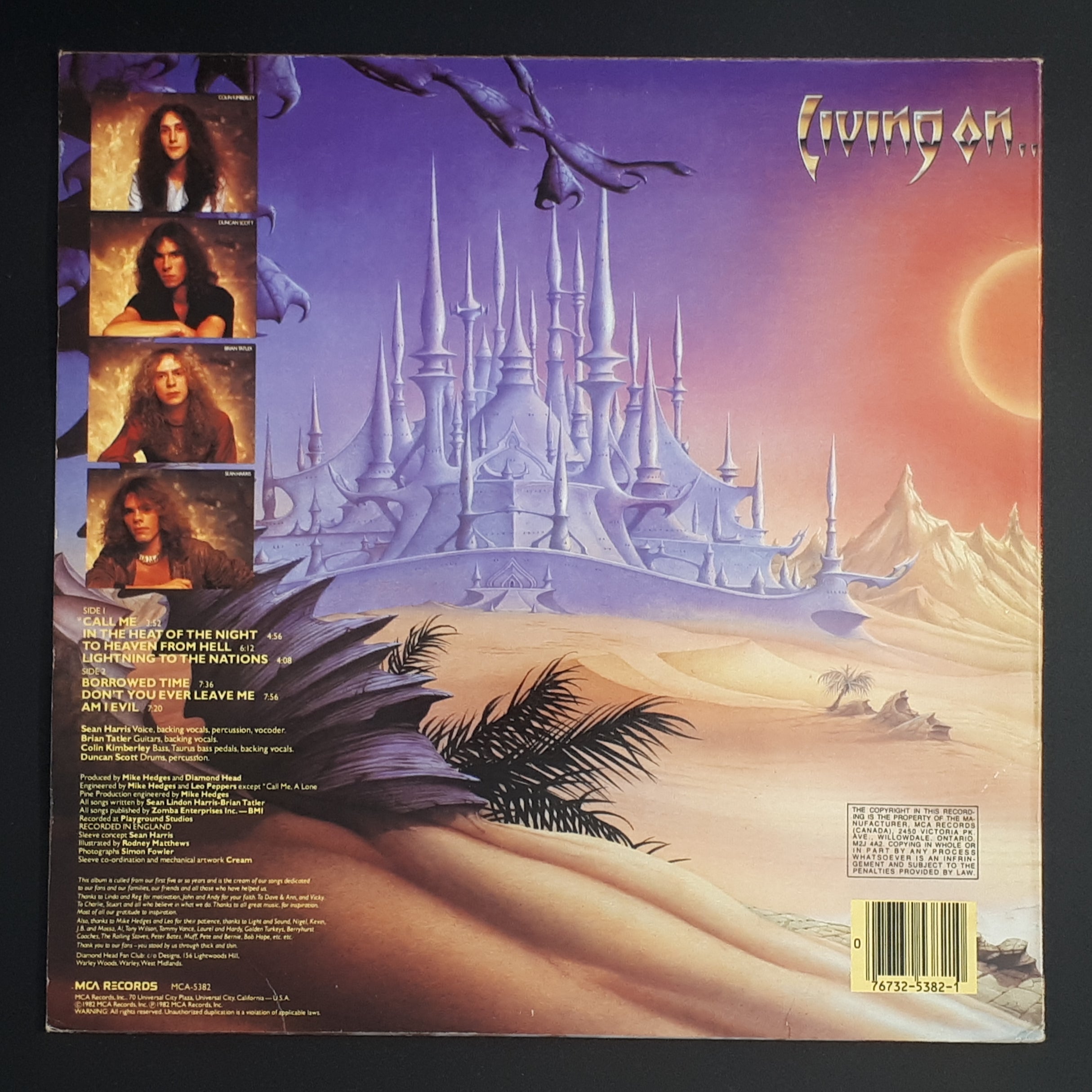 Diamond Head  - Borrowed Time