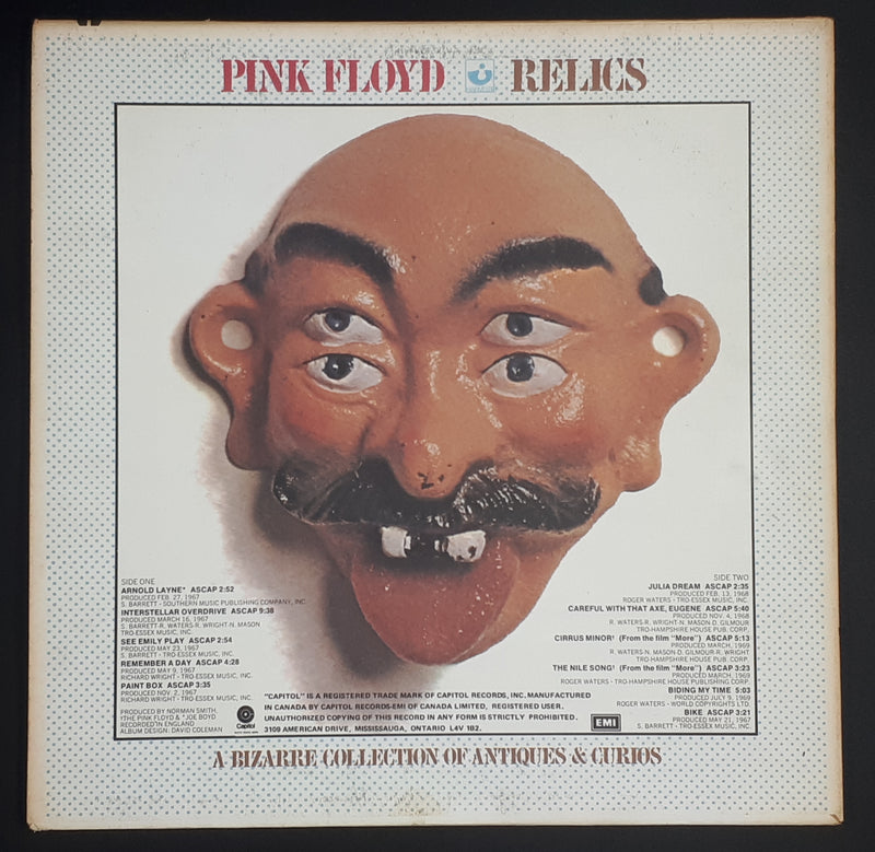 Pink Floyd - Relics - A Bizarre Collection Of Antiques & Curios