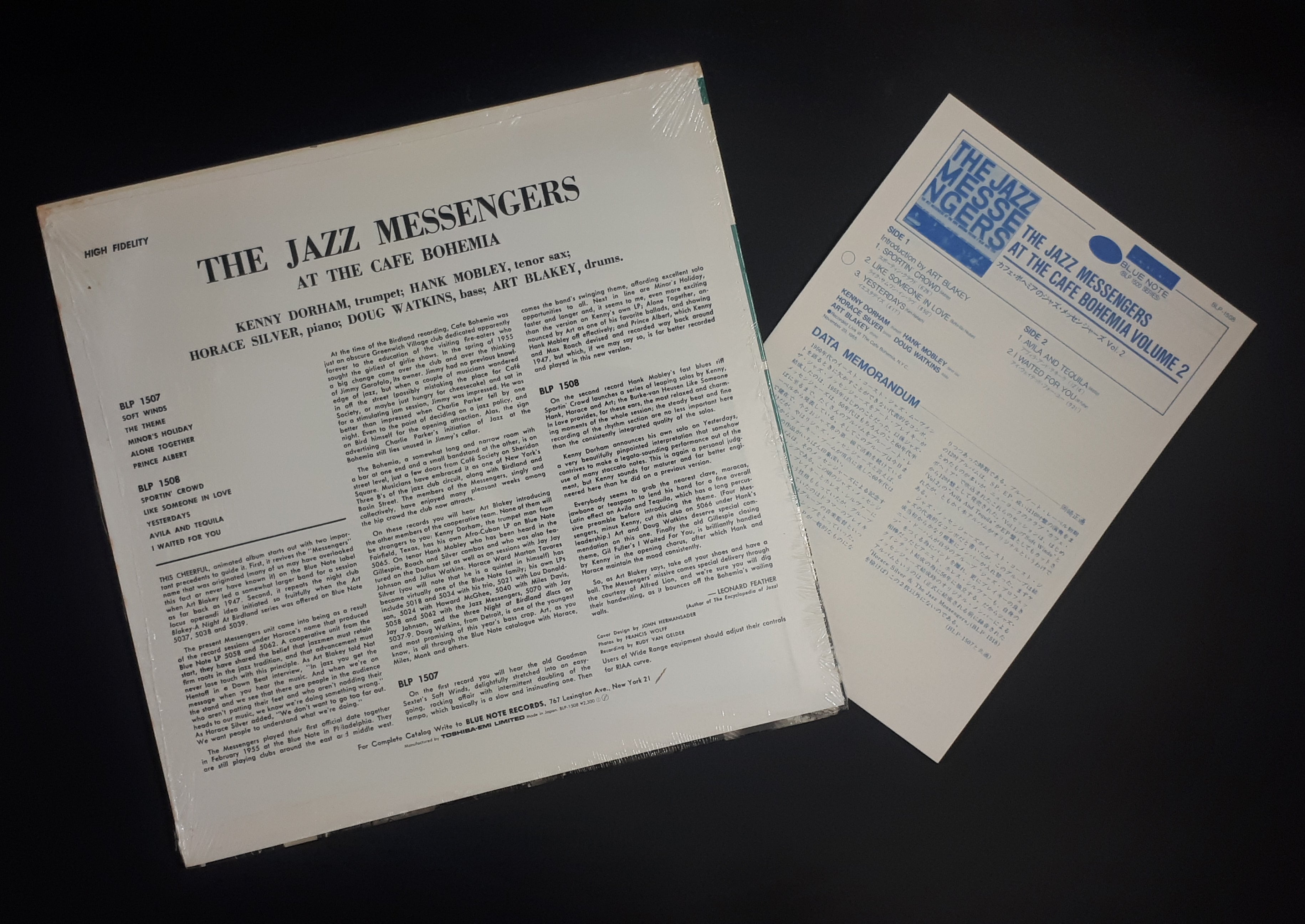 Art Blakey & The Jazz Messengers - At The Cafe Bohemia Volume 2