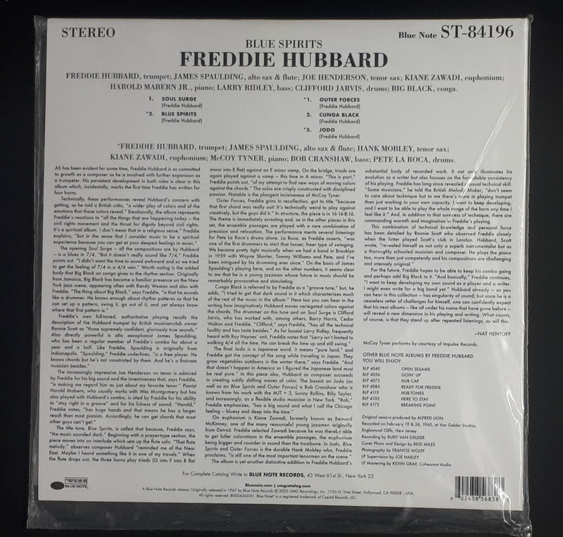 Freddie Hubbard - Blue Spirits