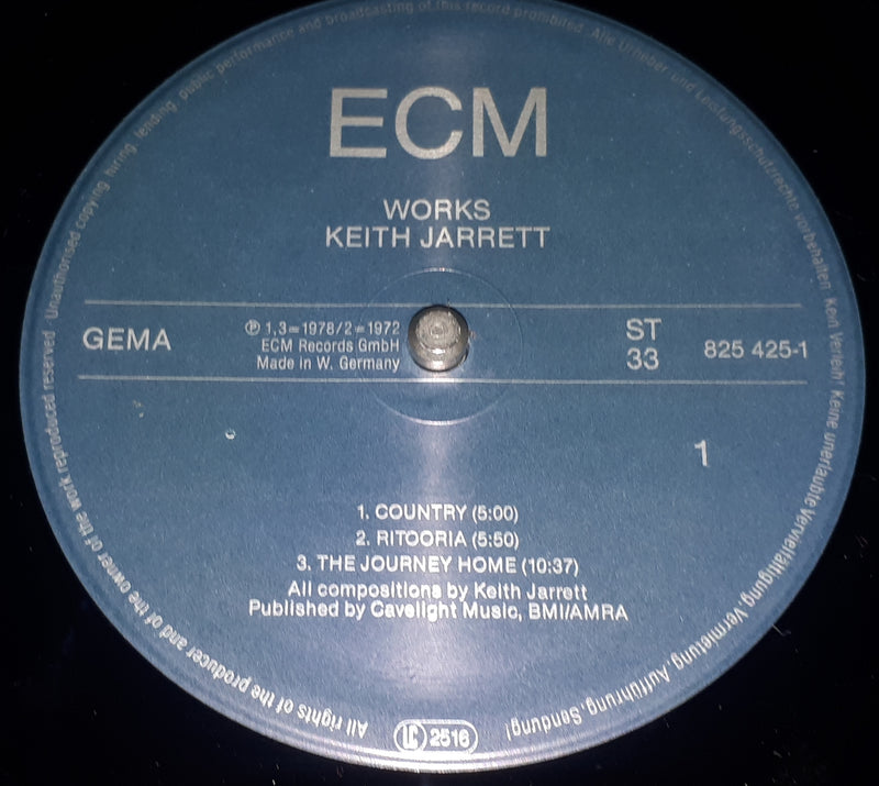 Keith Jarrett - Works