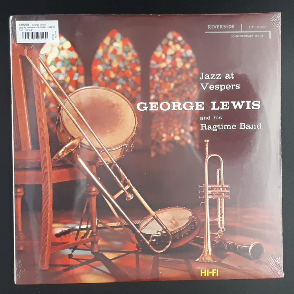 George Lewis' Ragtime Band - Jazz At Vespers (Sealed Vintage)