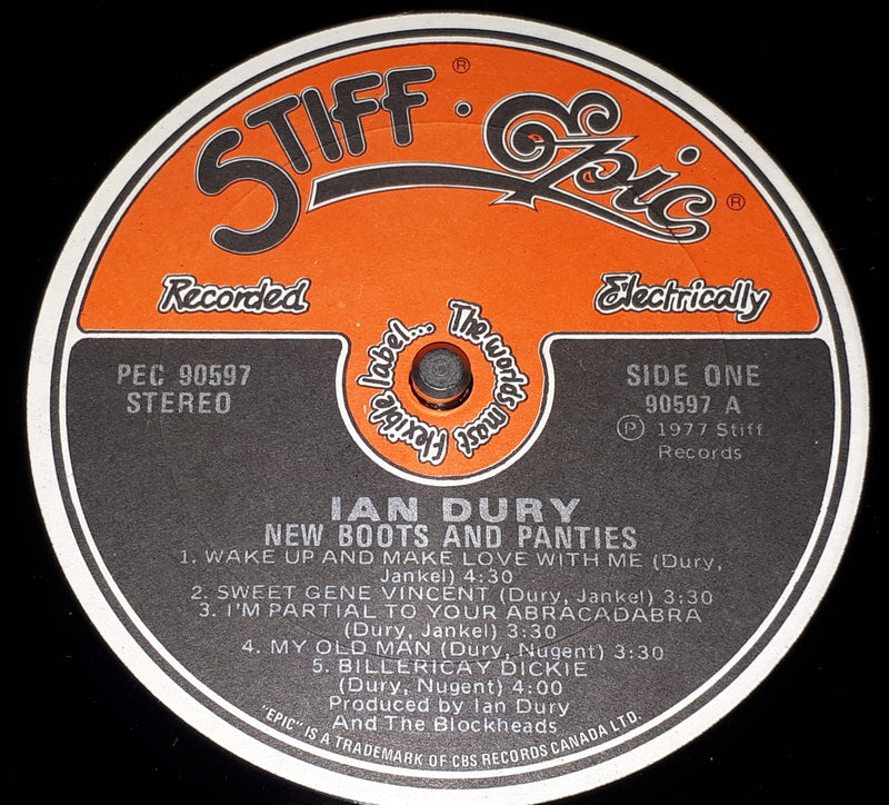 Ian Dury - New Boots And Panties!!