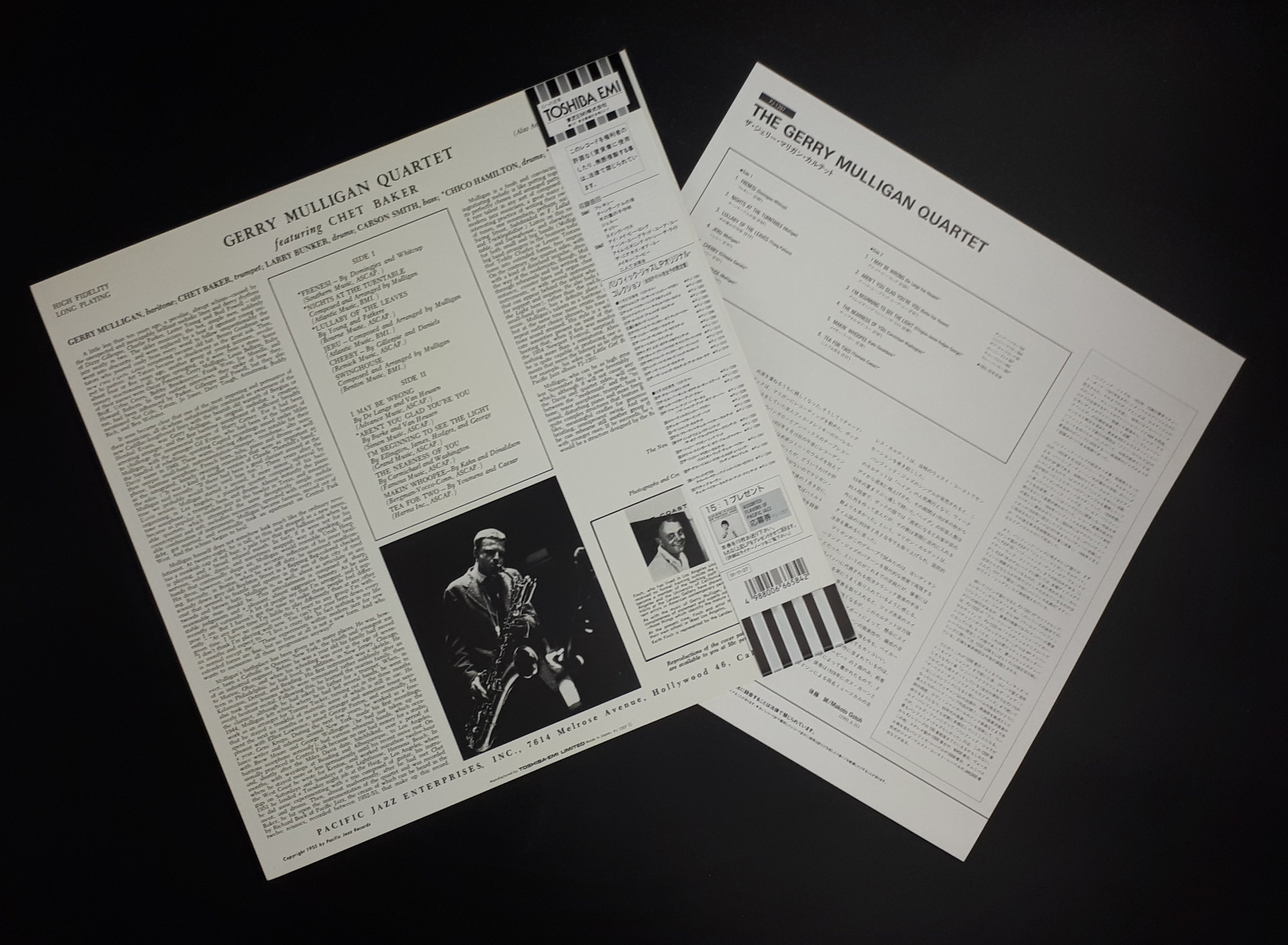 Gerry Mulligan Quartet Featuring Chet Baker - Gerry Mulligan Quartet