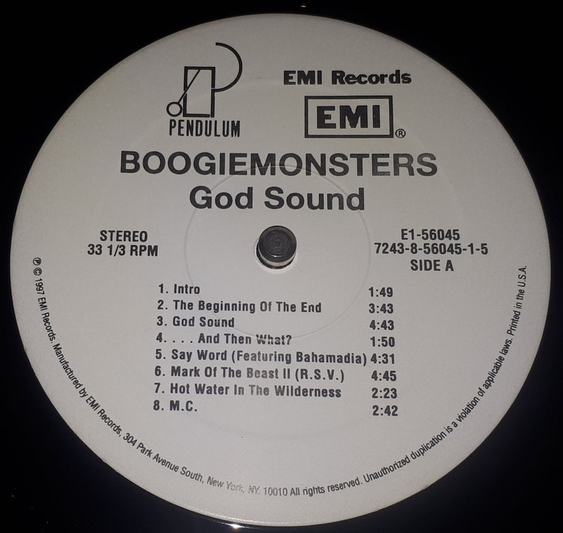 Boogiemonsters - God Sound