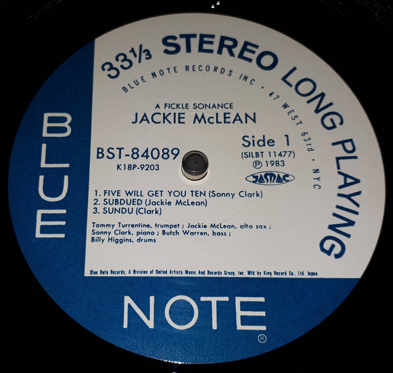 Jackie McLean - A Fickle Sonance