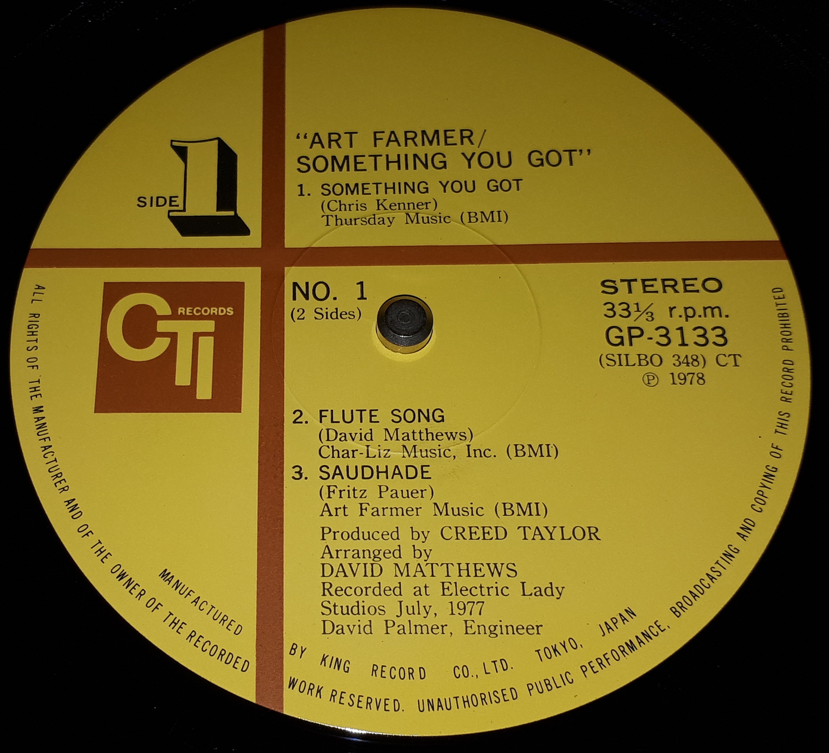 Art Farmer With Yusef Lateef & David Matthews Orchestra - Something You Got