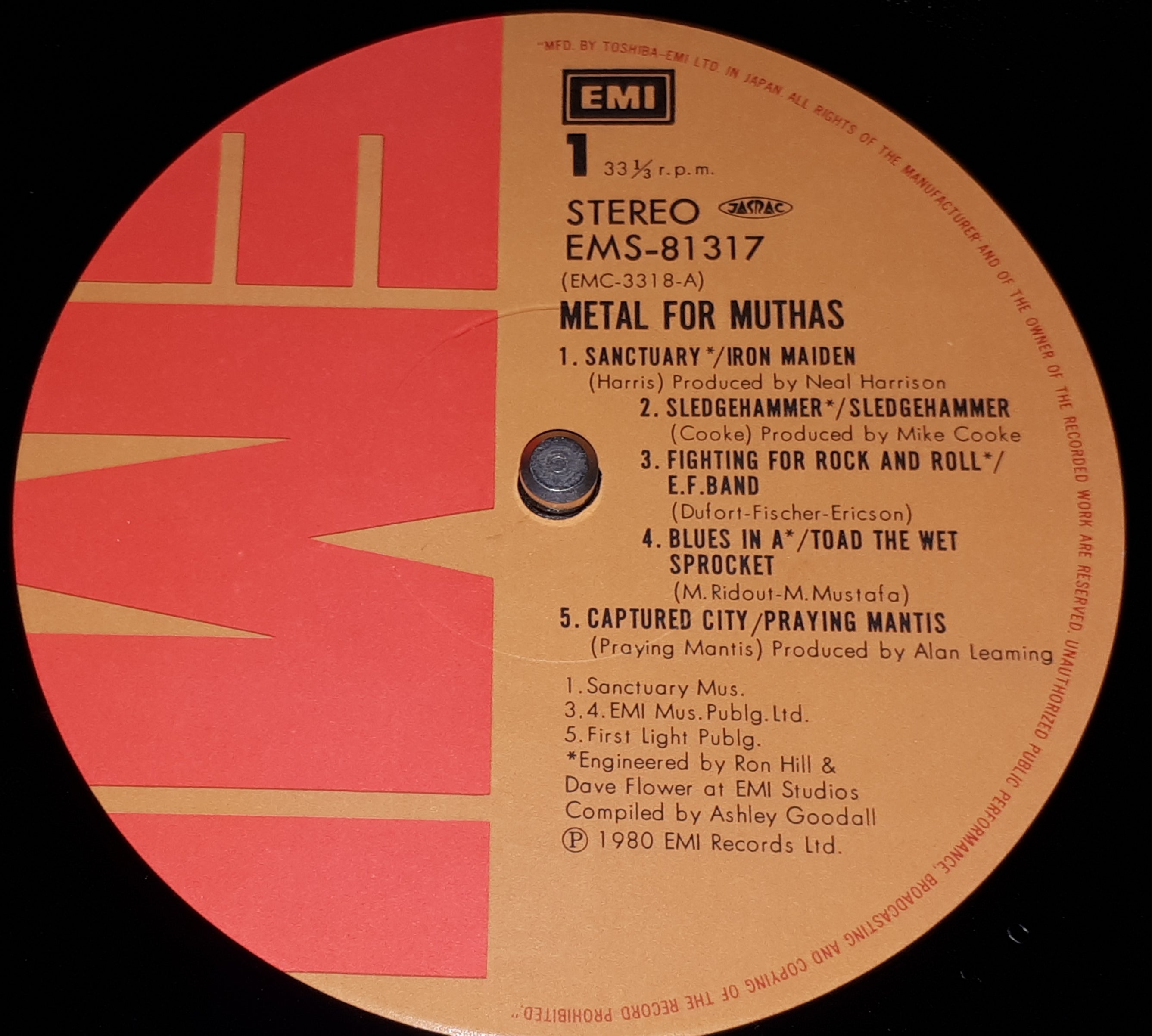 Various - Metal For Muthas